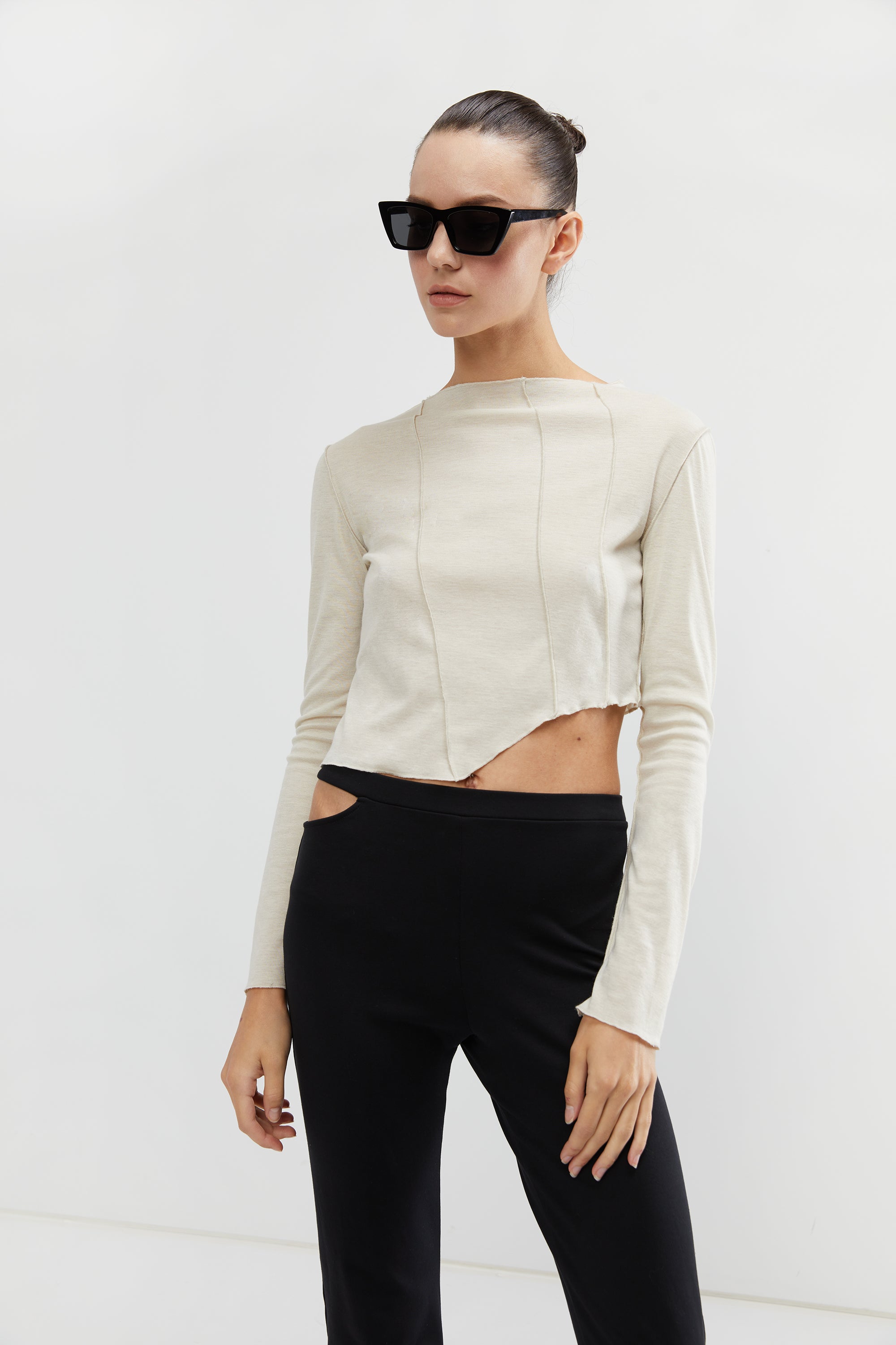 SEAM DETAIL TOP Outlet Amazing Pice