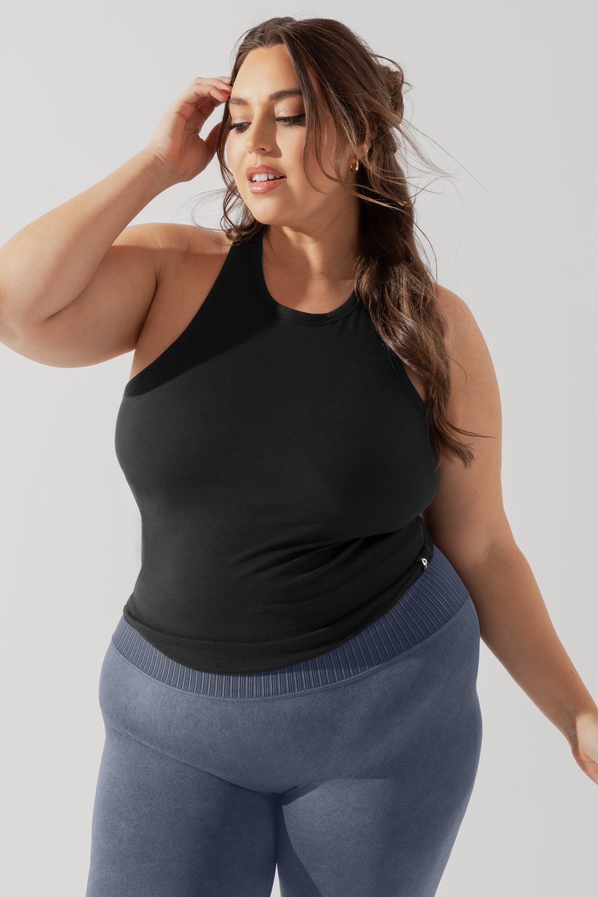 Not Your Typical Tank (Built-in Bra) - Black Cheap Best Place