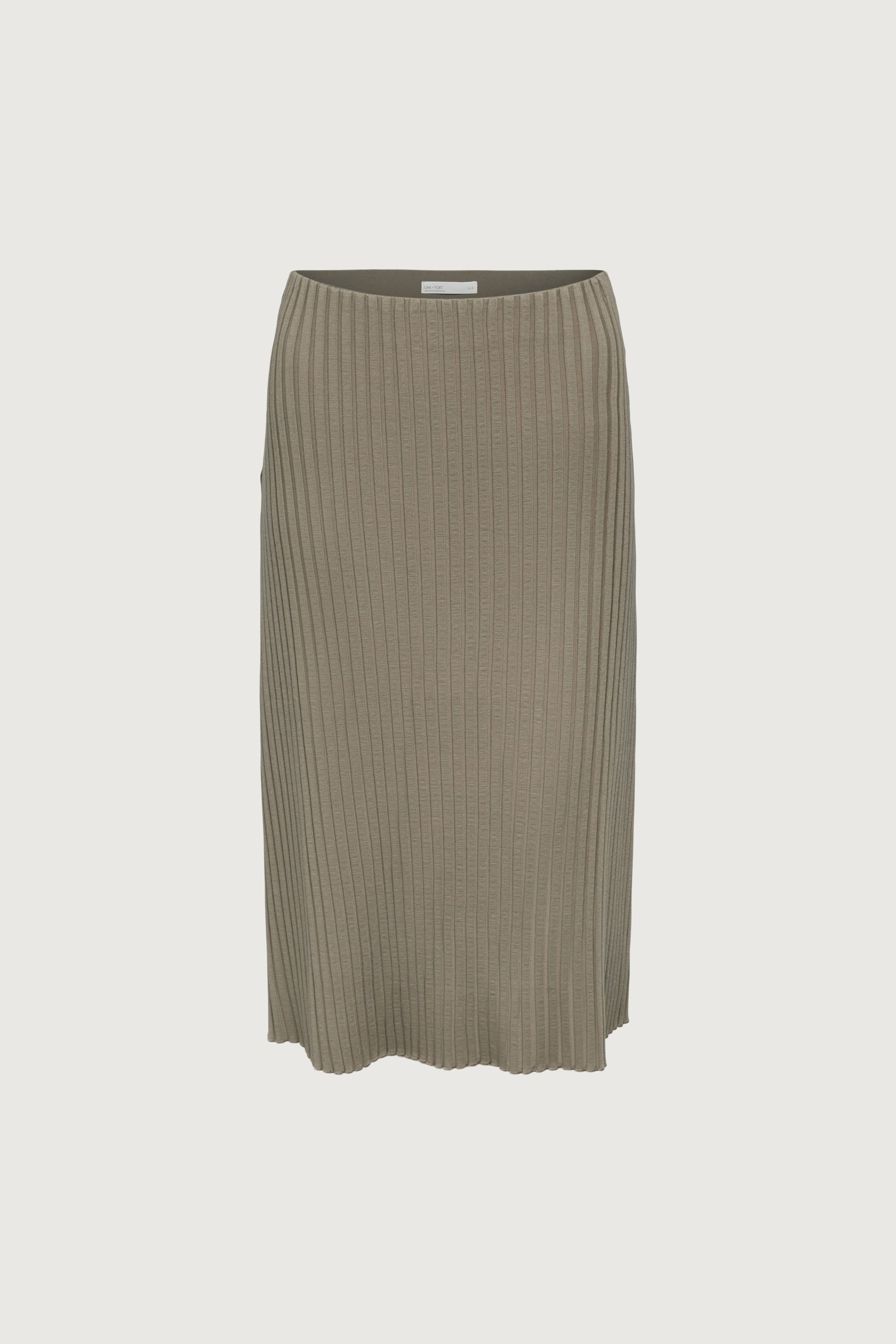 RIBBED KNIT MIDI SKIRT Cheap Sale Discounts