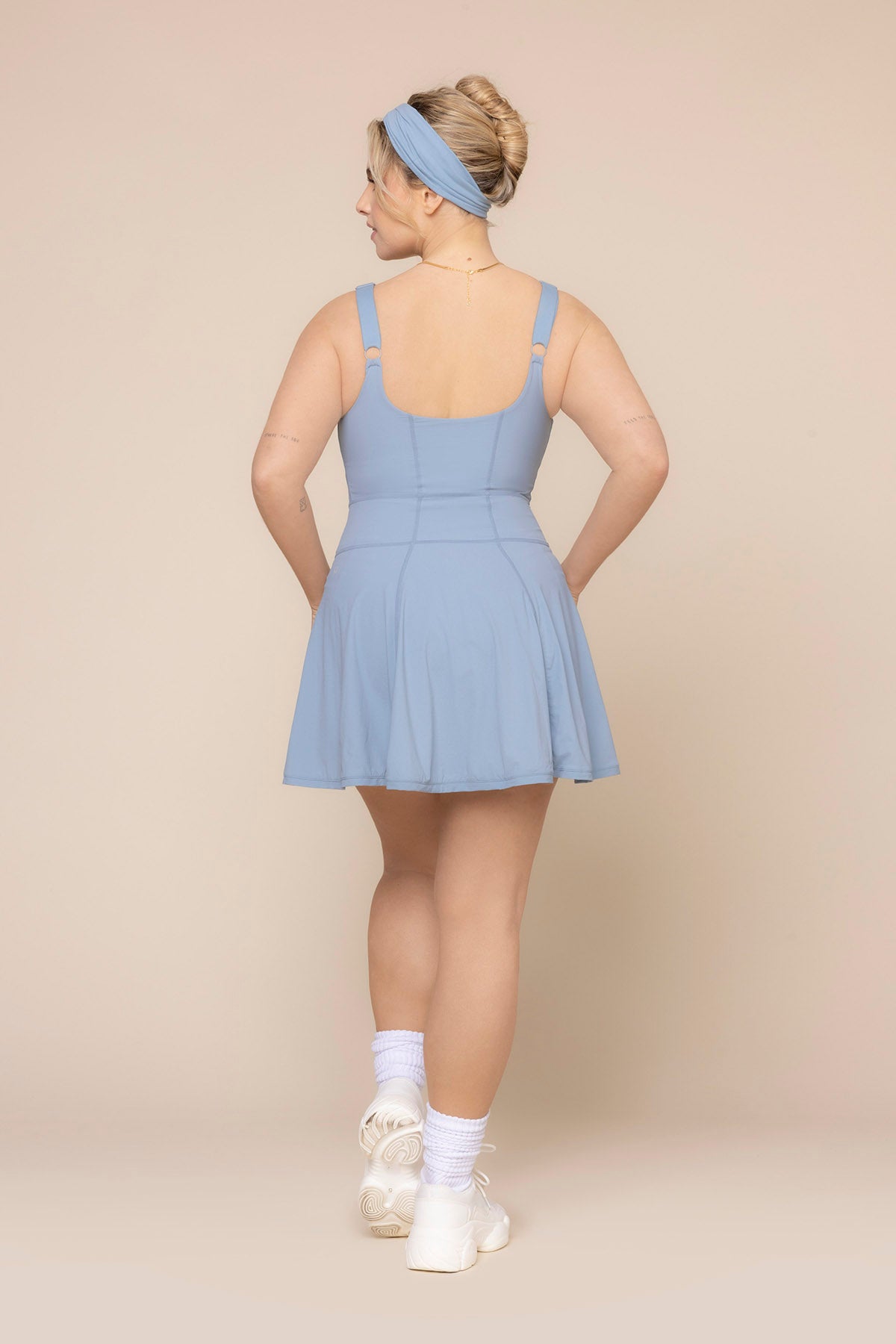 Tie-Breaker Superdress - Blue Storm Low Cost Cheap Pice