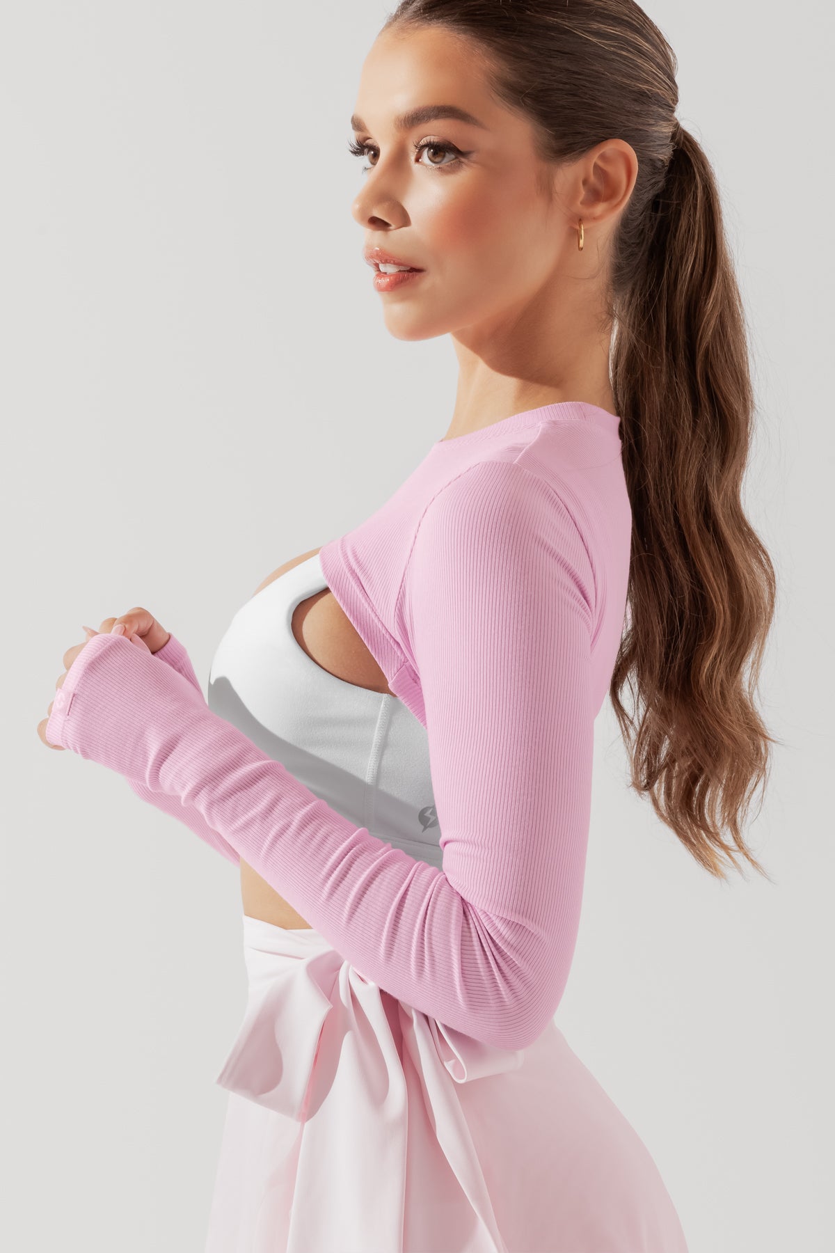 Relev¨¦ Ribbed Shrug - Bubblegum Very Cheap Sale Online