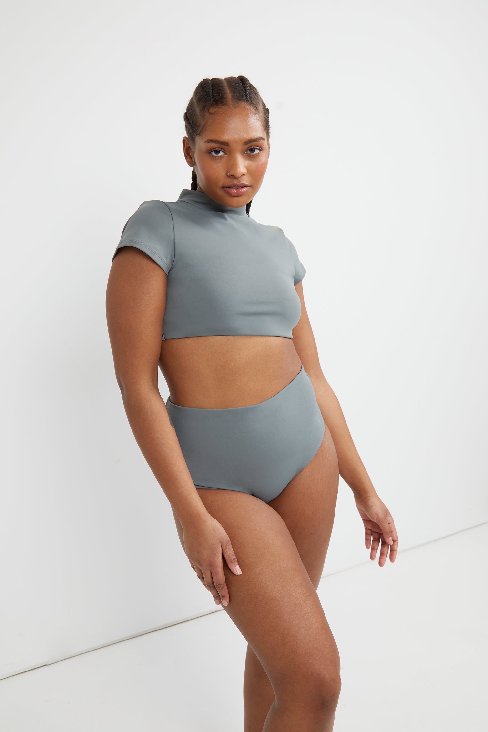 MOCKNECK SWIM TOP Manchester Great Sale Cheap Online