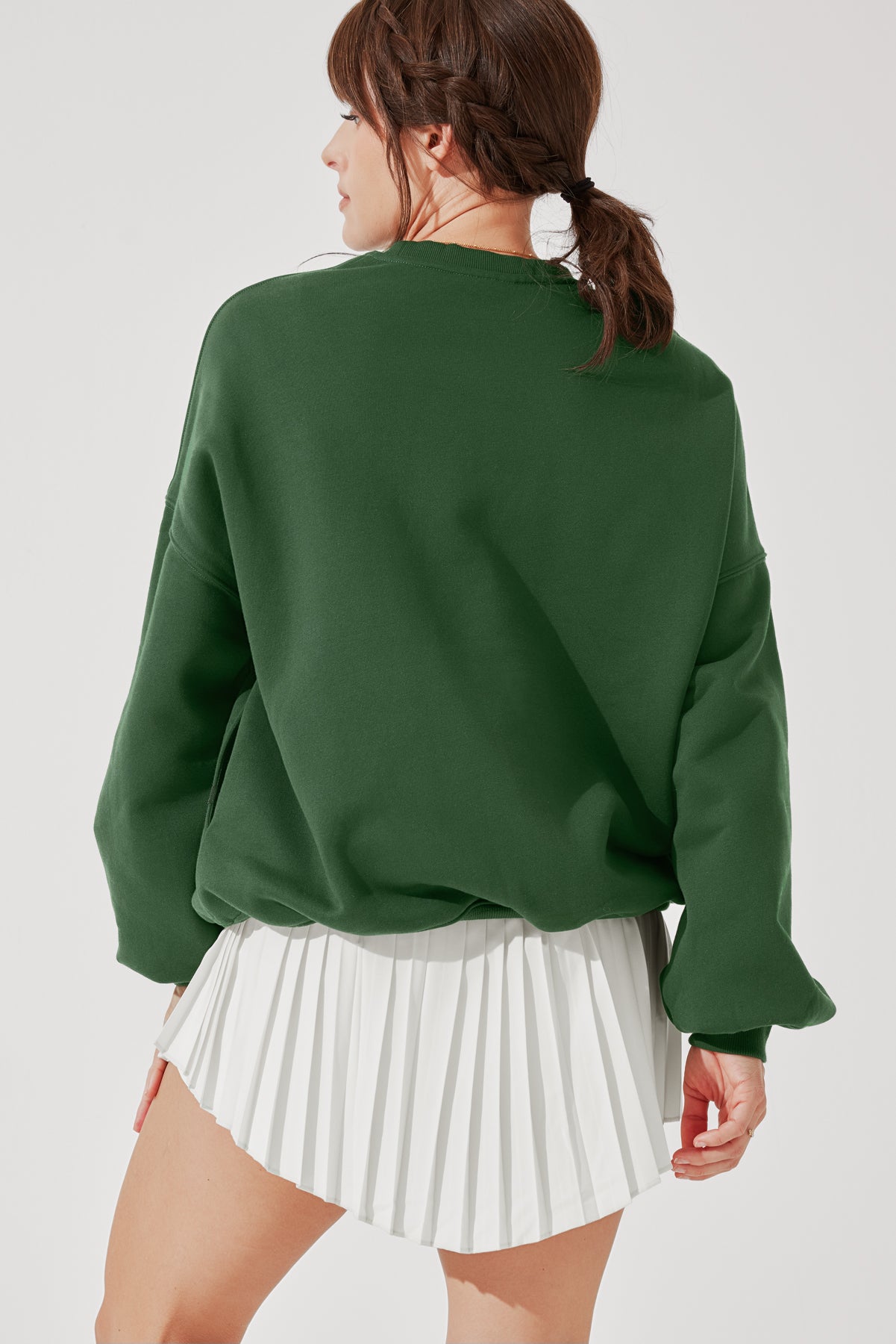 Cloud Crewneck Sweater - Fern Green Clearance Wiki