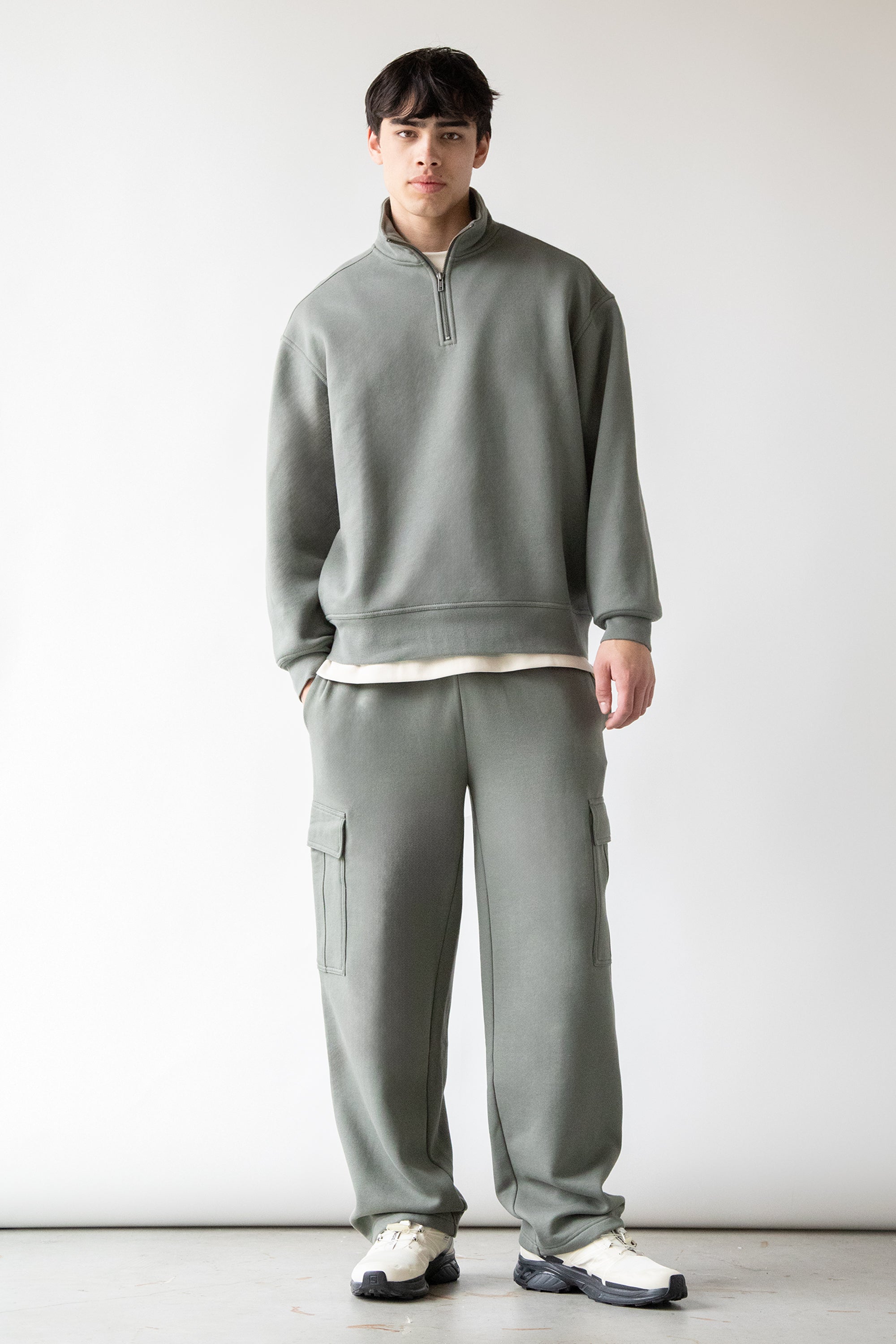 STRAIGHT LEG CARGO SWEATPANTS Recommend Sale Online