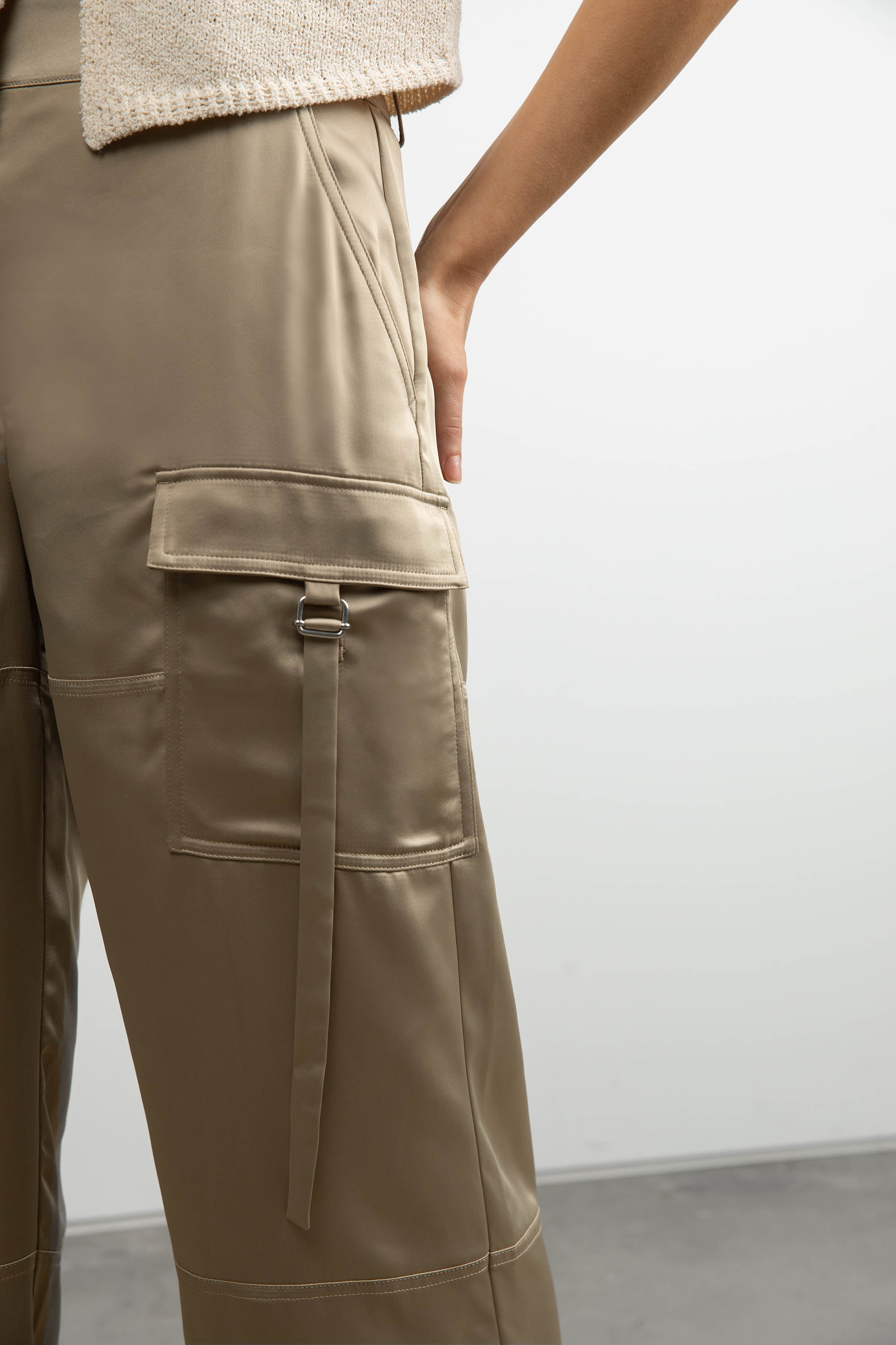 SATIN CARGO PANT 2025 New Sale Online