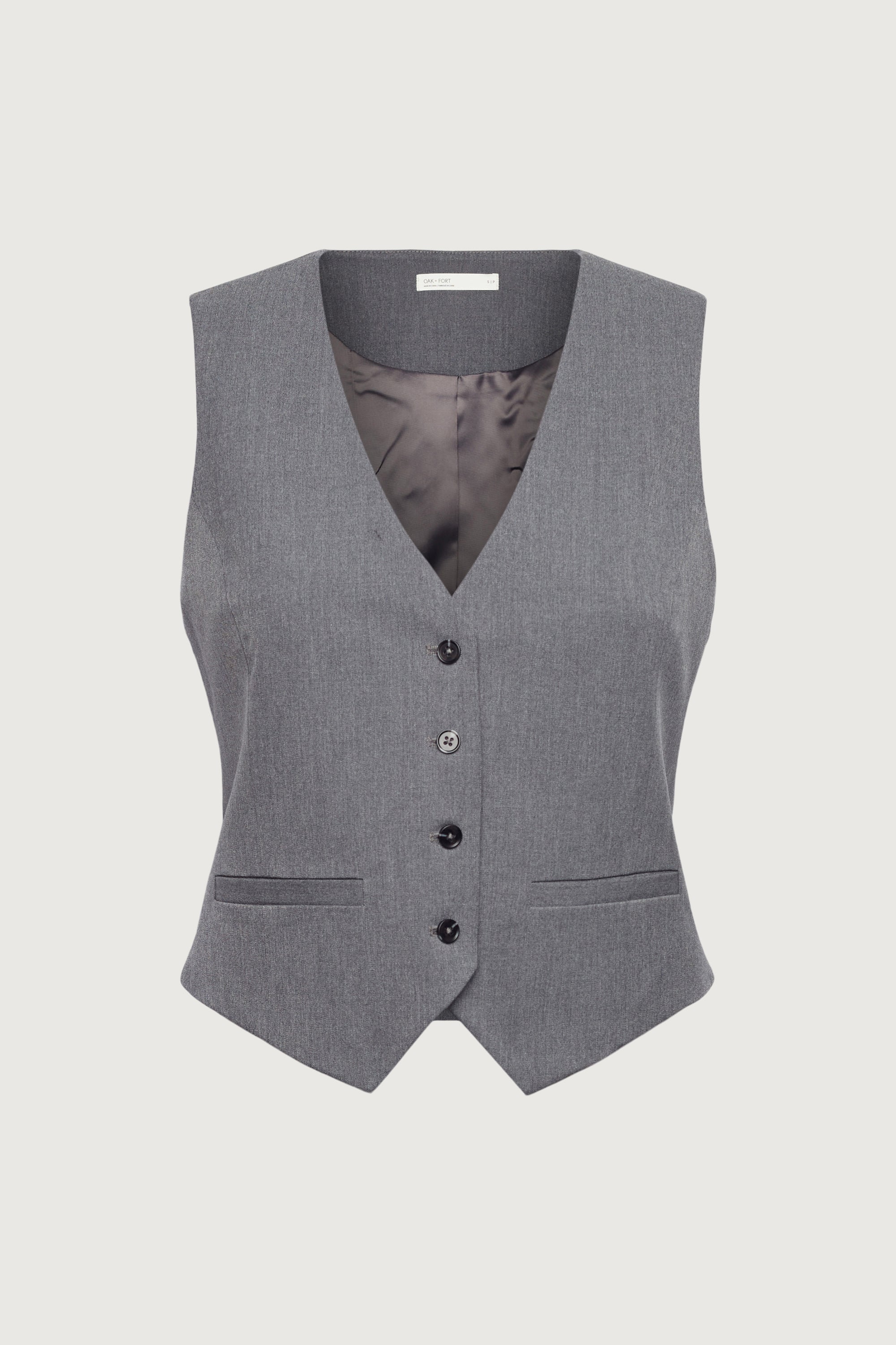 CROPPED SUITING VEST Cheap Countdown Package