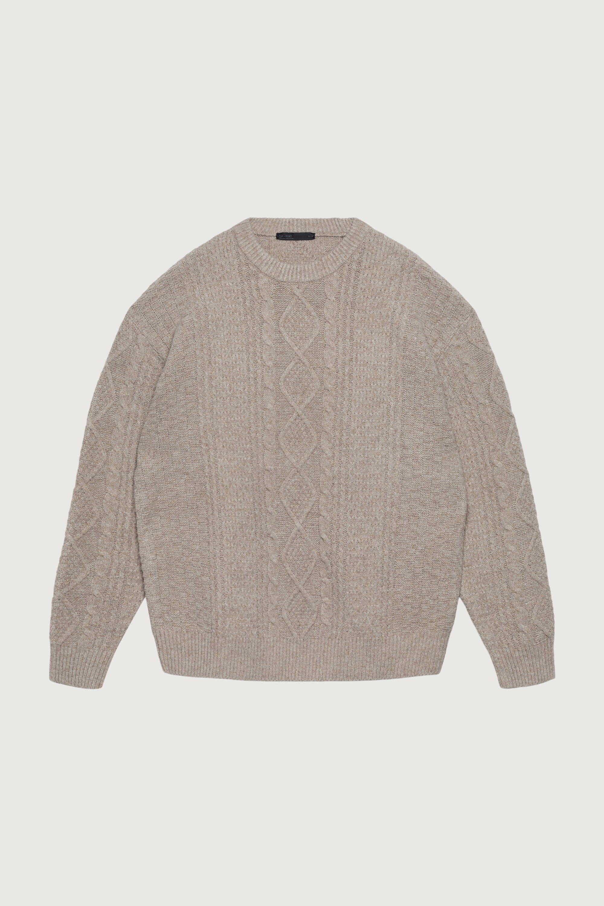 CABLE KNIT CREWNECK SWEATER Buy Cheap Shop