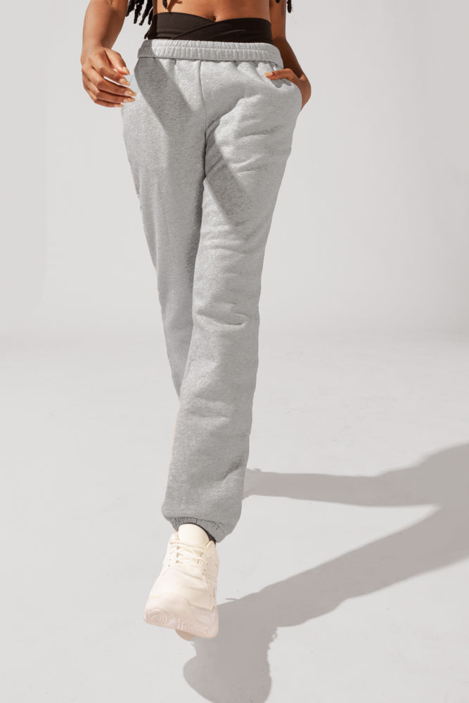 Cloud Rollover Sweatpant - Heather Grey Sale Wholesale Pice