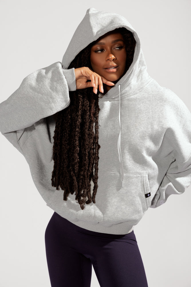 Pullover Cloud Hoodie - Heather Grey Sale Latest