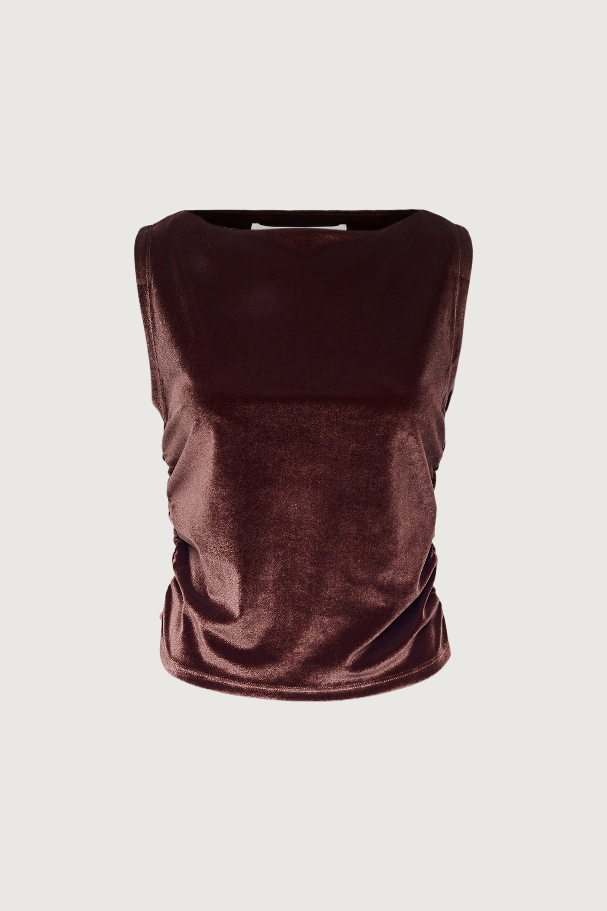 VELVET SLEEVELESS TANK TOP Footlocker Pictures Cheap Online