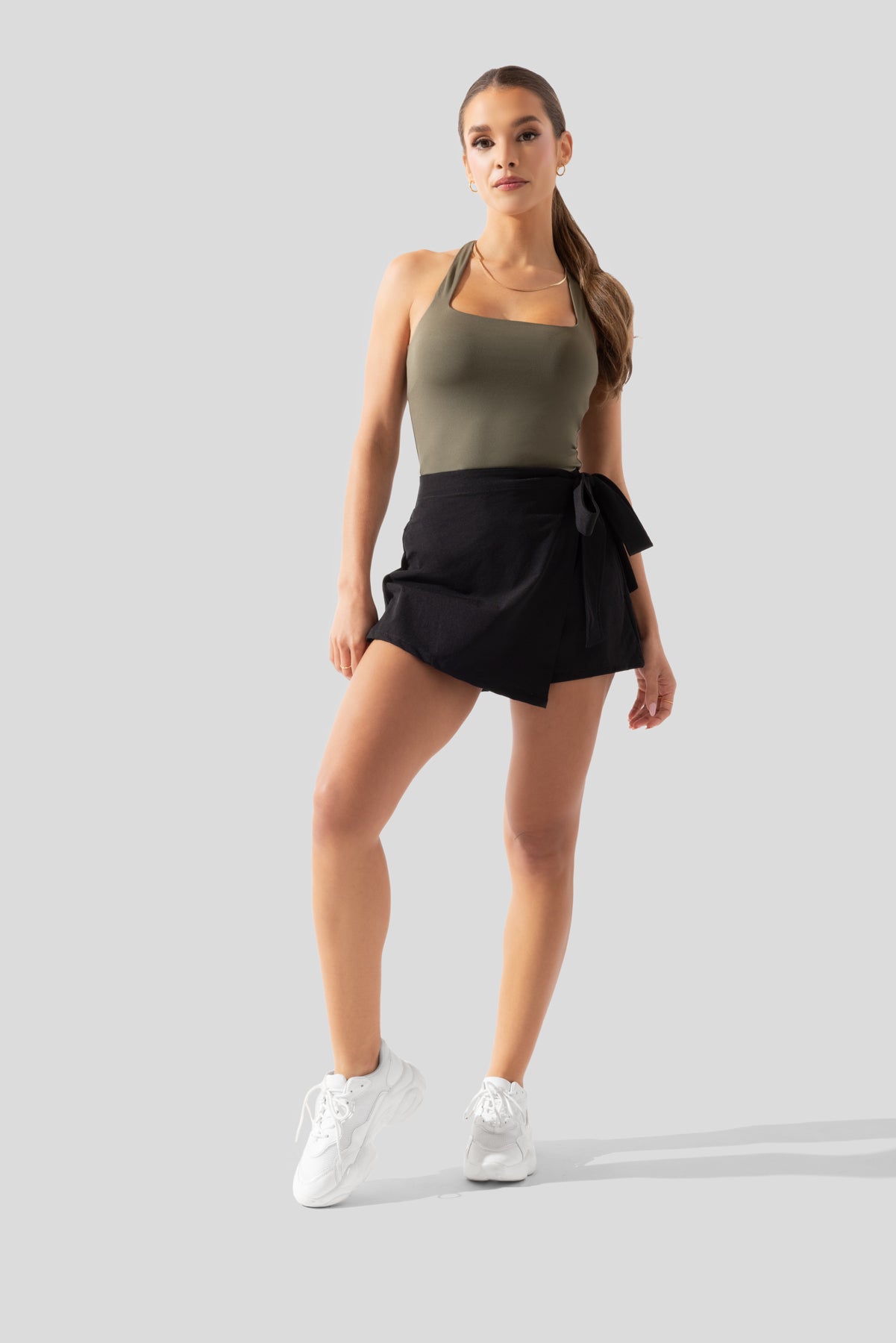 That's a Wrap Skort - Black Footlocker Finishline Cheap Pice