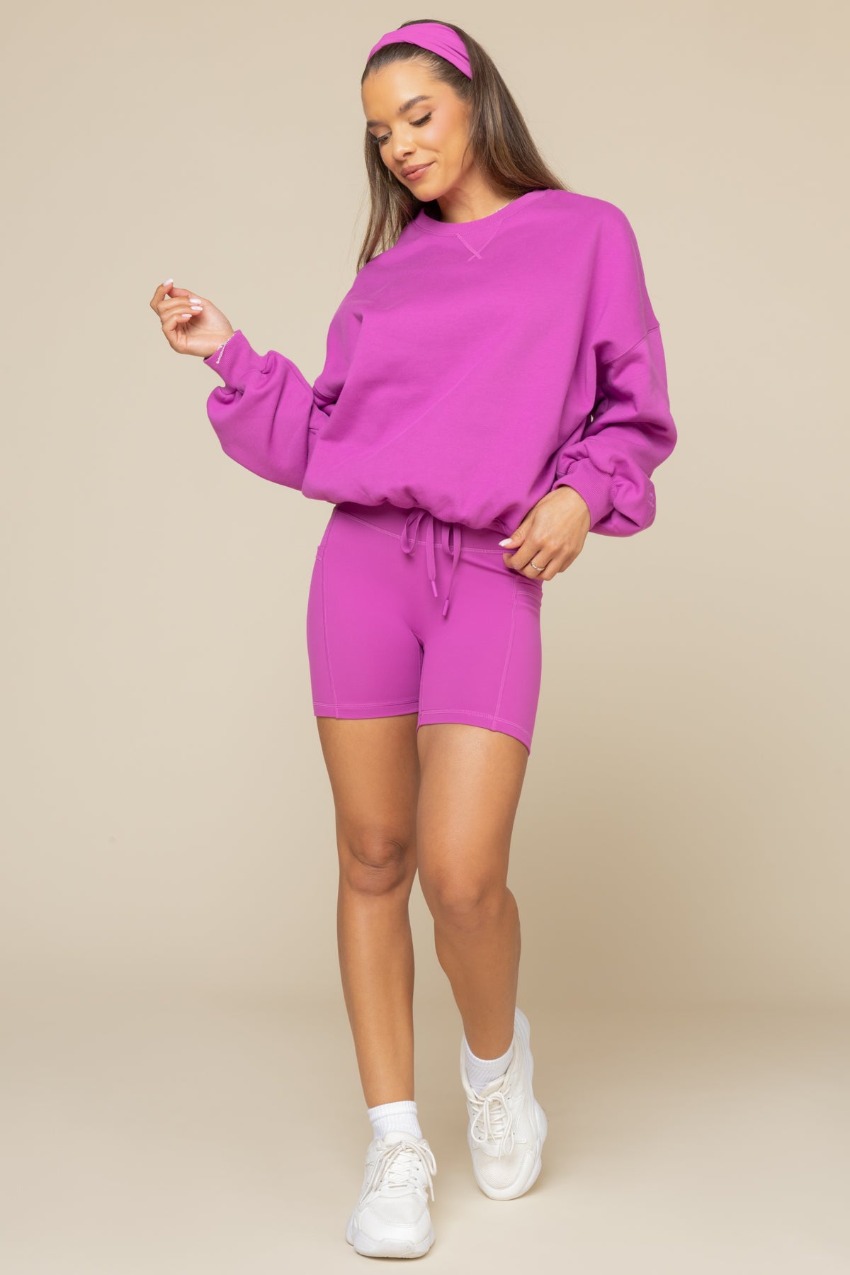 Cloud Crewneck Sweater - Royal Orchid Cheap Sale 100% Guaranteed