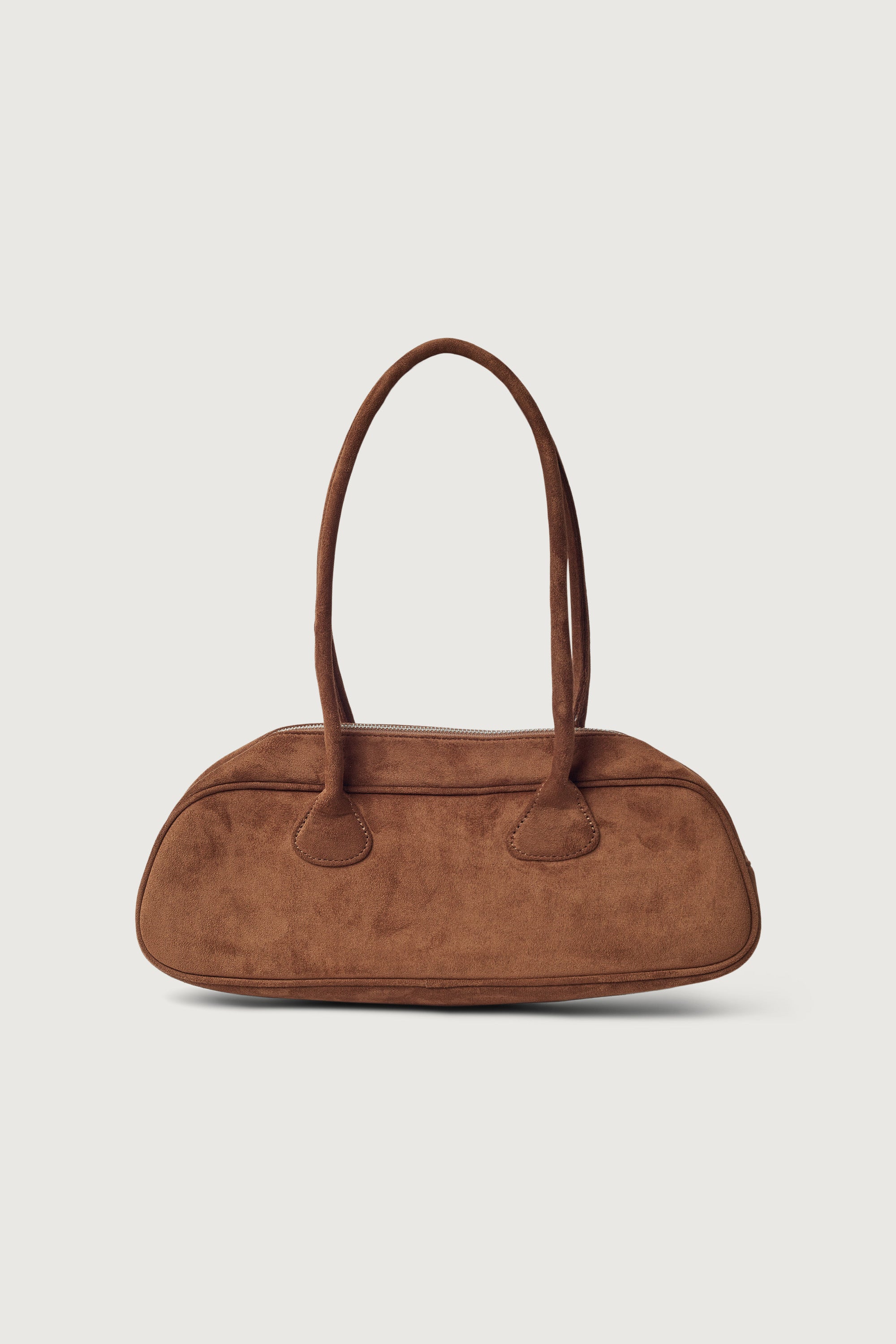 VEGAN SUEDE BOWLER BAG Cheap Finishline