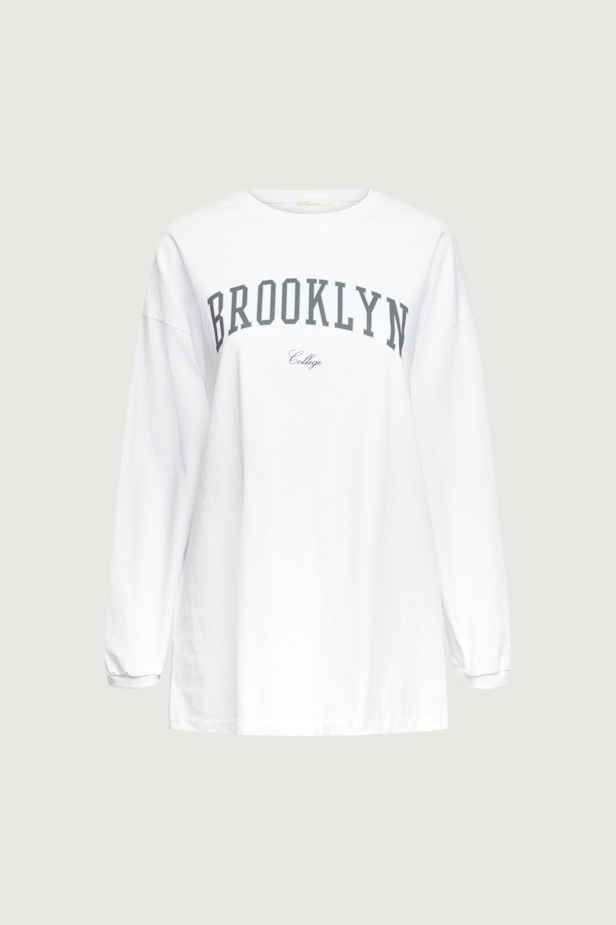 OVERSIZED BROOKLYN LONG SLEEVE TOP Free Shipping Low Pice Fee Shipping