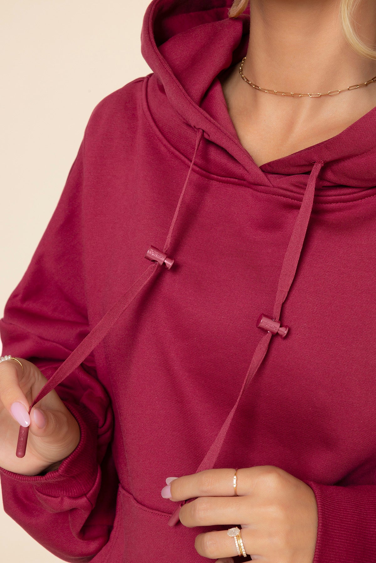 Pullover Cloud Hoodie - Ruby 100% Original Online