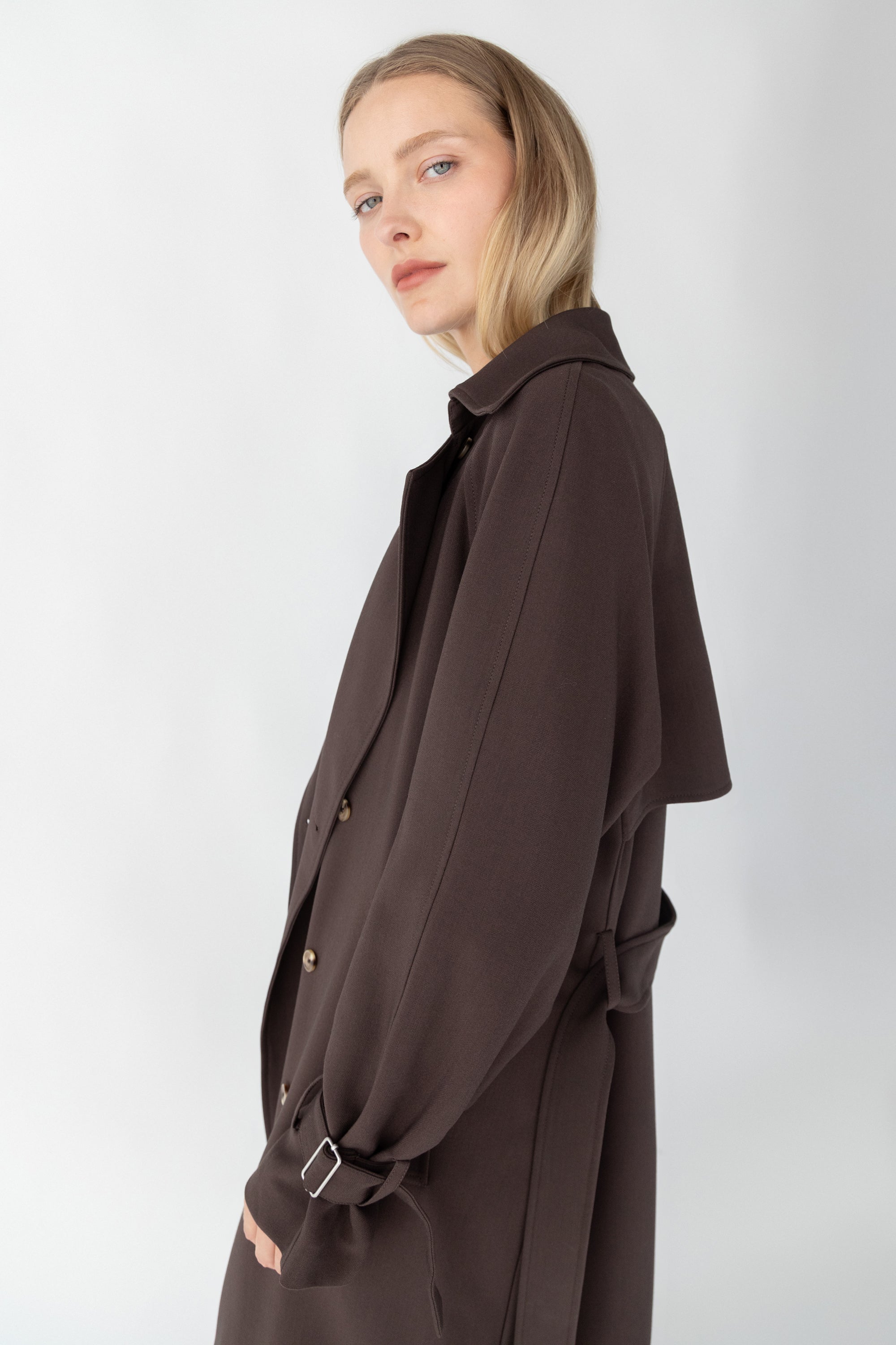 OVERSIZED TRENCH COAT The Cheapest Cheap Online