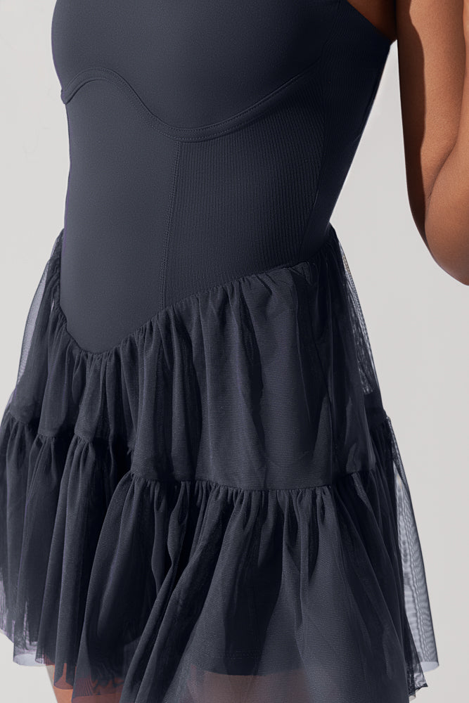 Corset Pirouette Dress - Smoky Navy Cheap Sale Manchester Great Sale