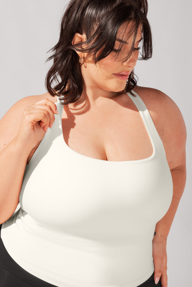 Audrey Tank - Coconut Cream Cheap Pice Wholesale