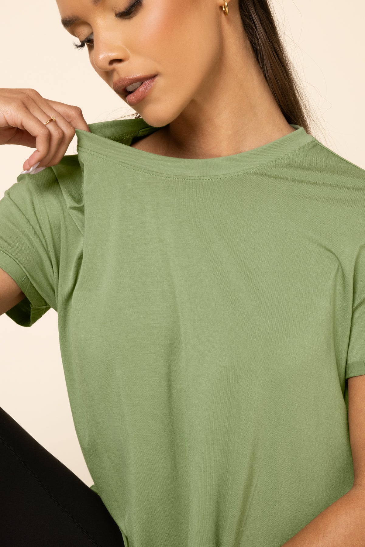 The Perfect Tee - Seaglass Green Newest Cheap Pice