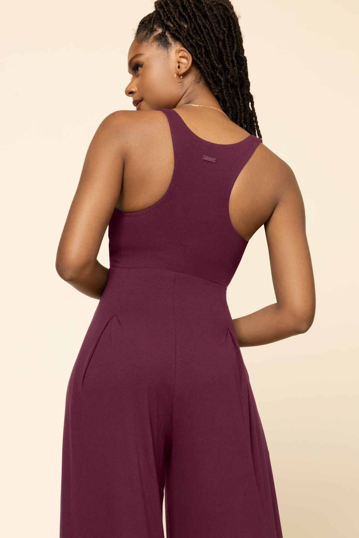 Go with the Flow Jumpsuit - Vineyard Wine Real Online