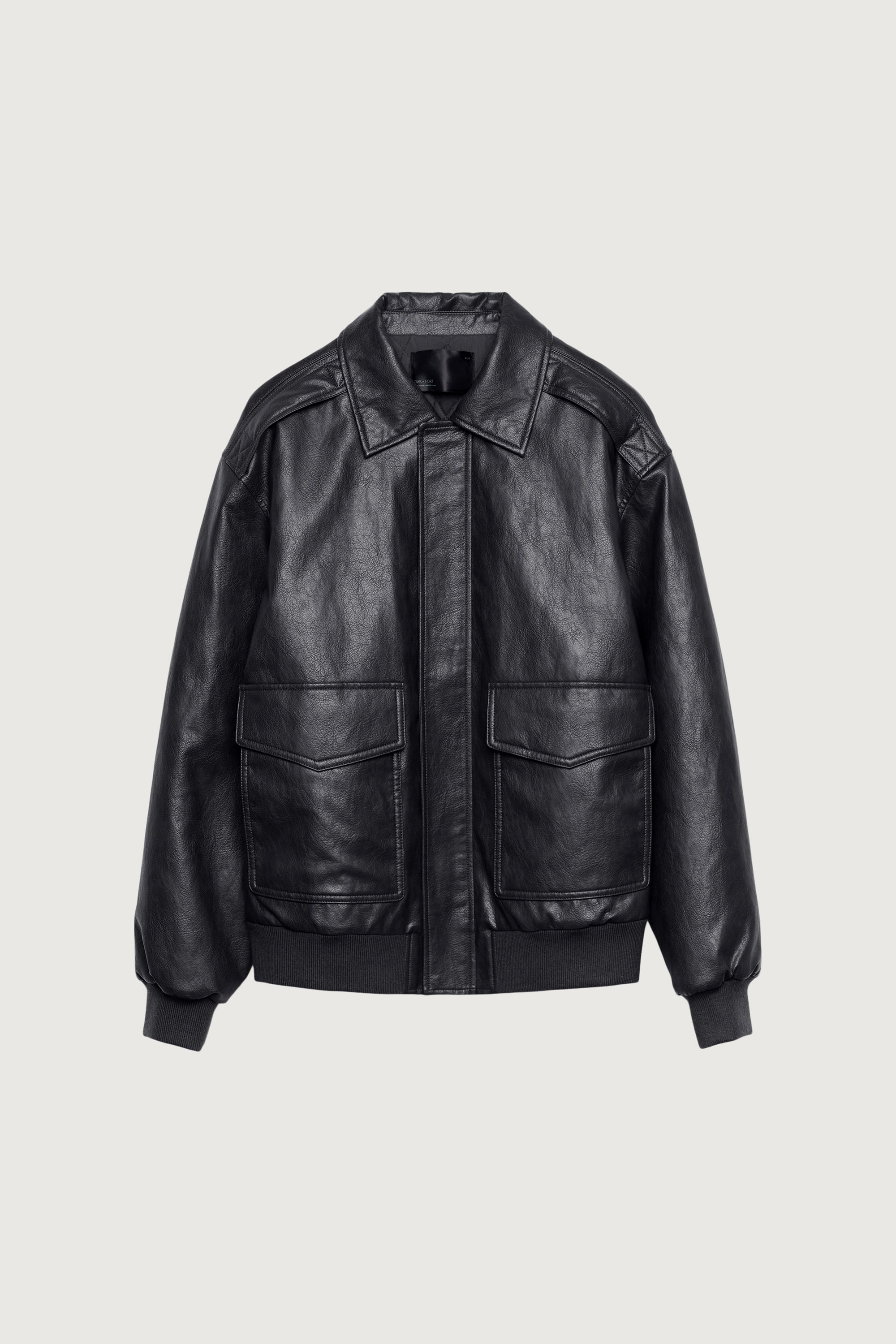 VEGAN LEATHER BOMBER JACKET Buy Cheap Tumblr