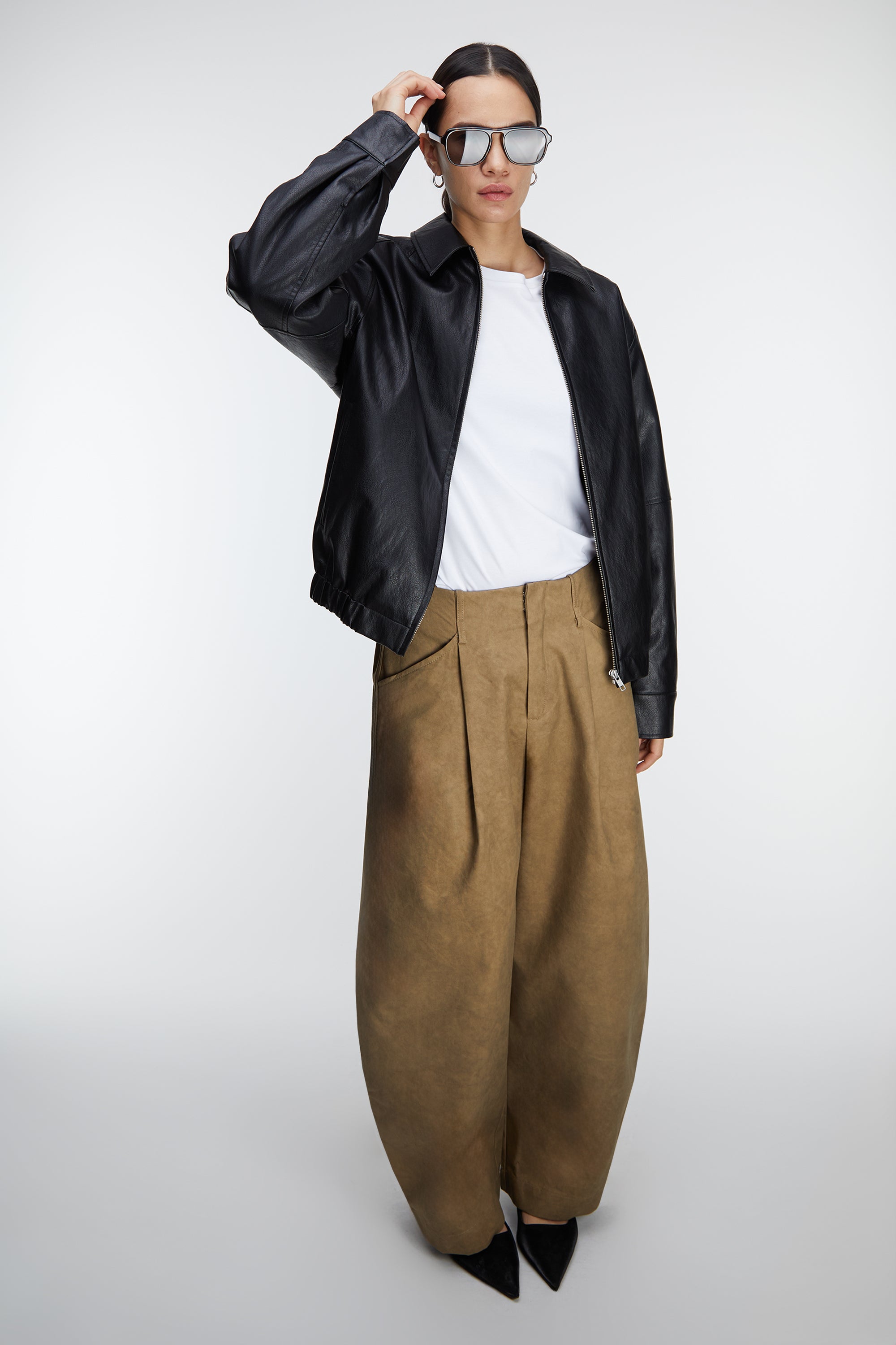 VOLUMINOUS BARREL LEG PANT Discount Codes Really Cheap