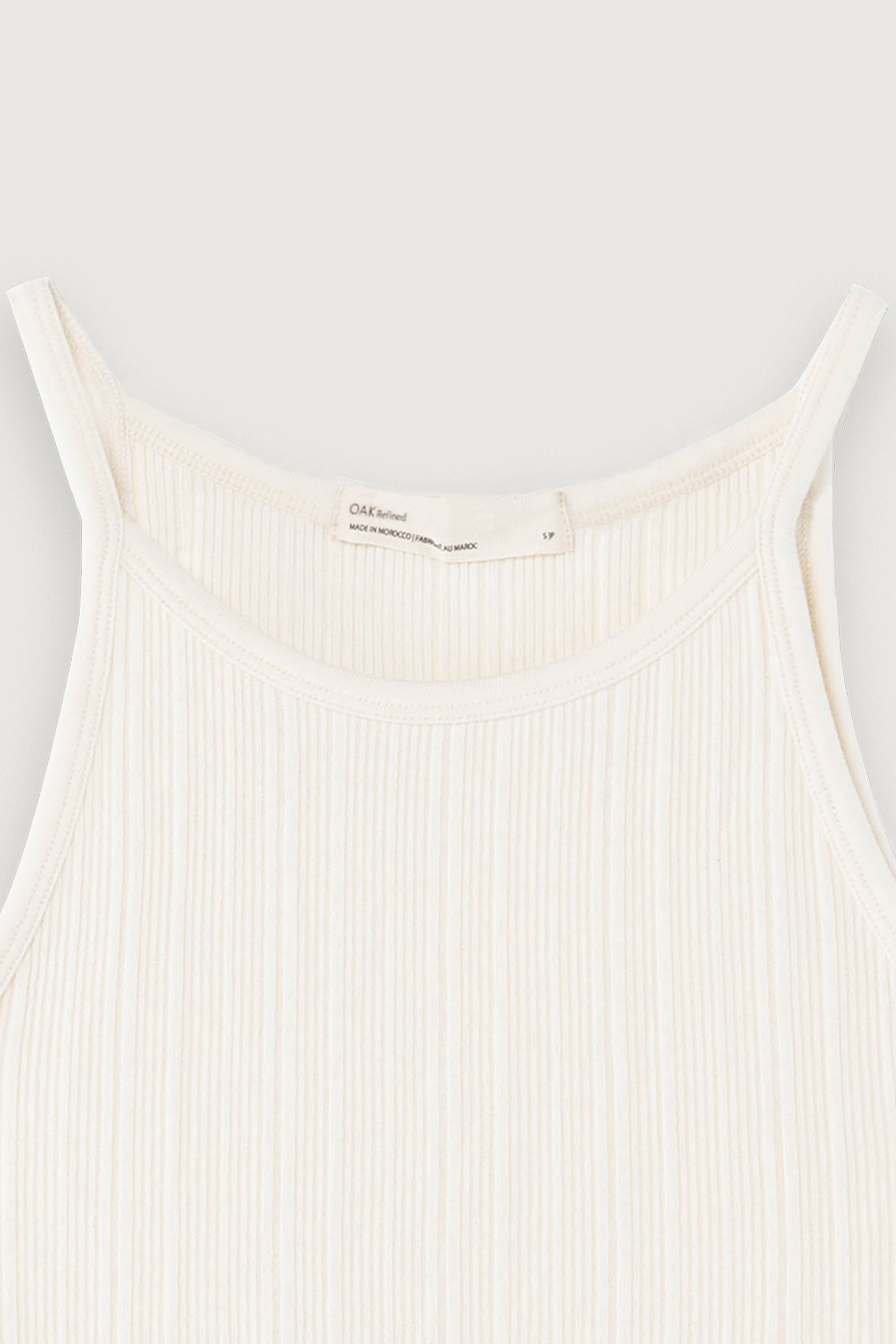 HIGH NECK TANK Free Shipping With Mastercard