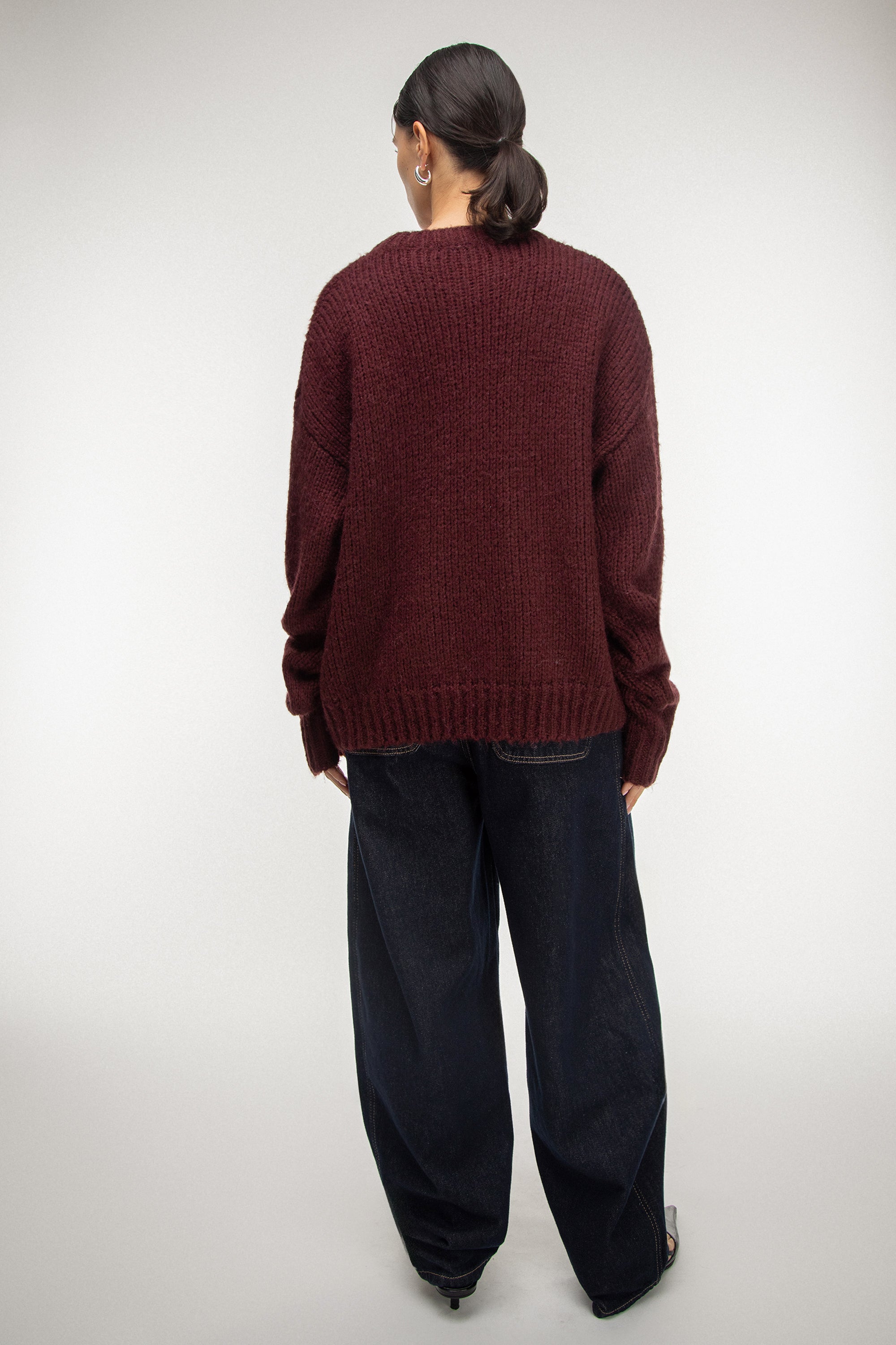 OVERSIZED WOOL-BLEND SWEATER Release Dates Cheap Online