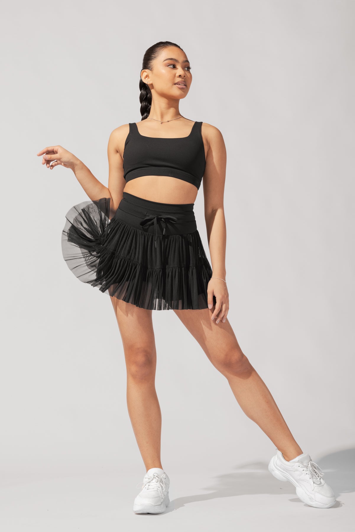 Pirouette Skort - Black Perfect Cheap Online