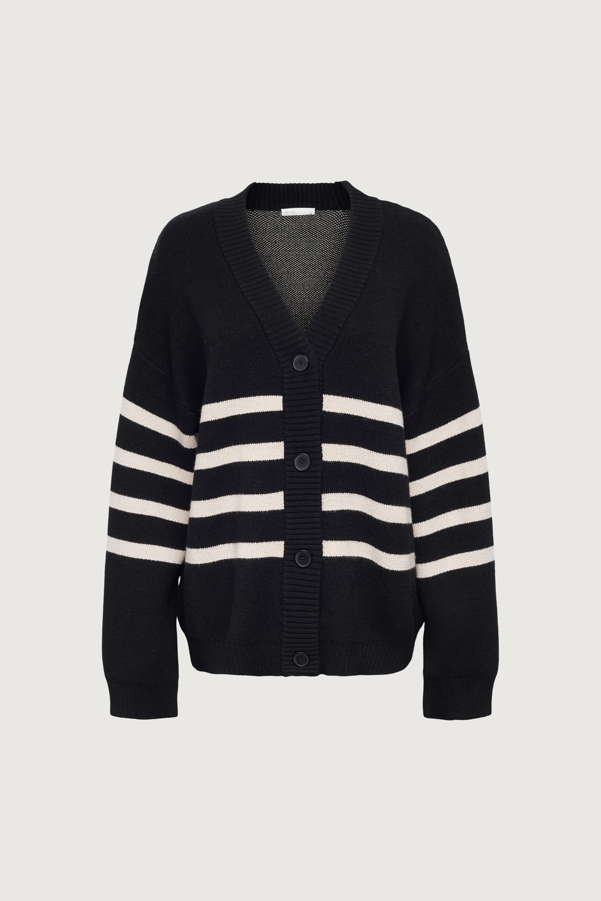 STRIPED BUTTON FRONT CARDIGAN Buy Cheap Great Deals