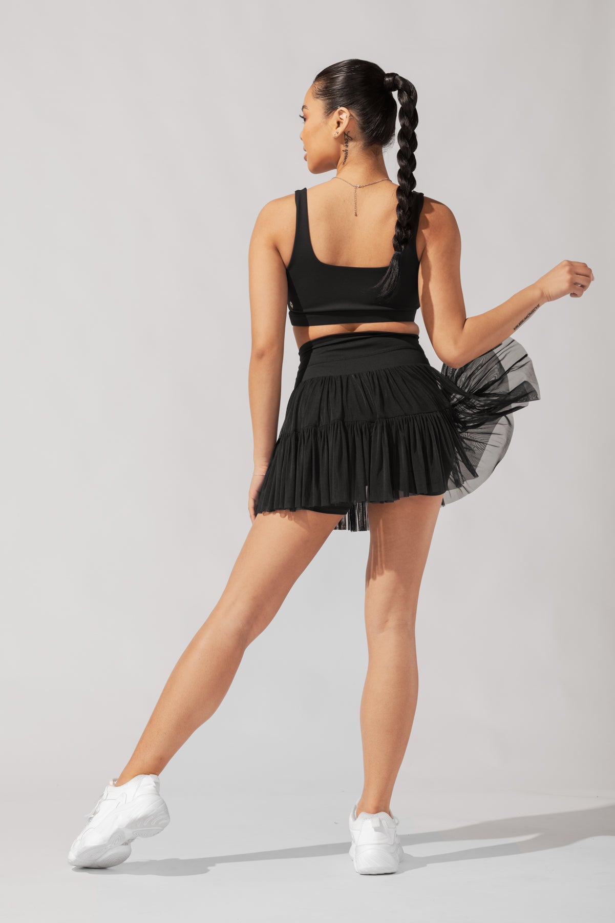 Pirouette Skort - Black Perfect Cheap Online