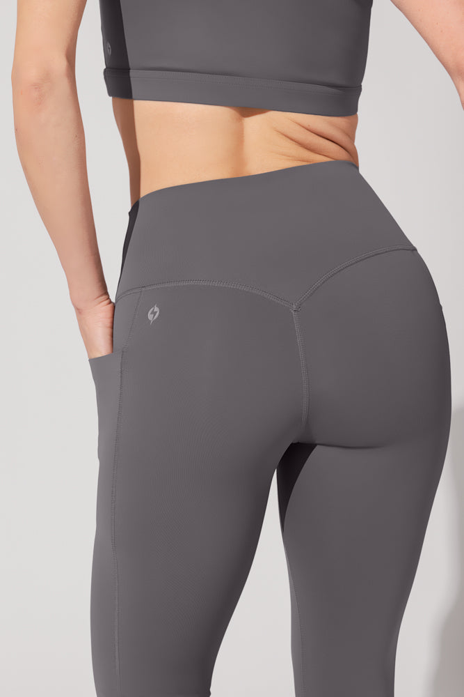 Supersculpt Leggings with Pockets - Slate Free Shipping 100% Guaranteed