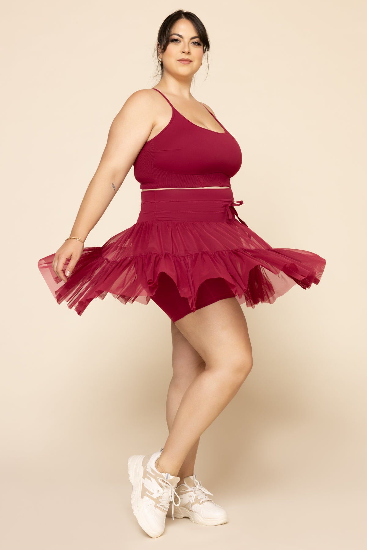 Pirouette Skort - Ruby Cheap Sale Marketable