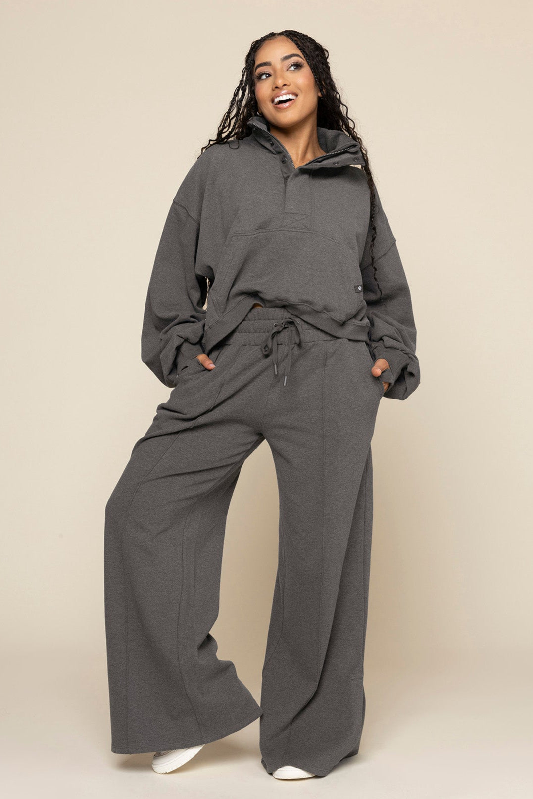 Perfect Plane Pants - Charcoal Heather Outlet Collections