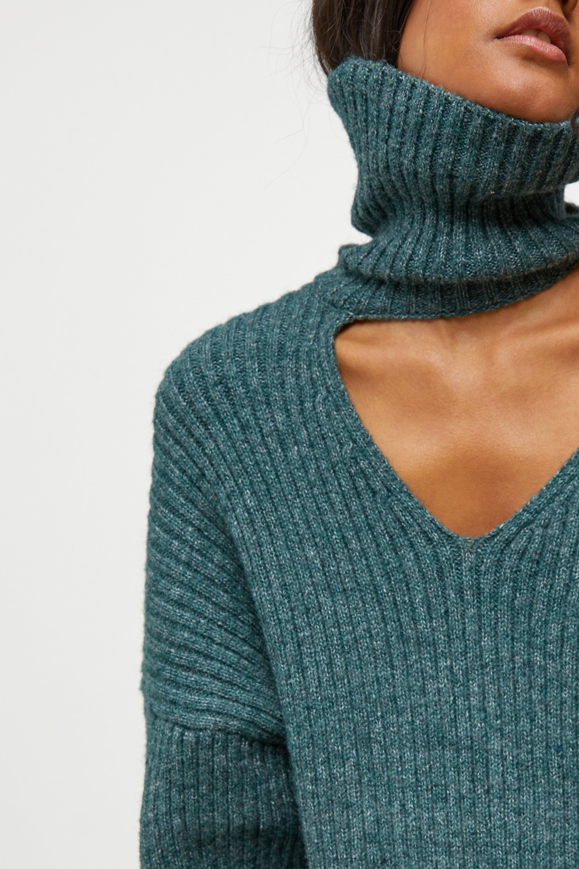 OVERSIZED TURTLENECK SWEATER Clearance Great Deals