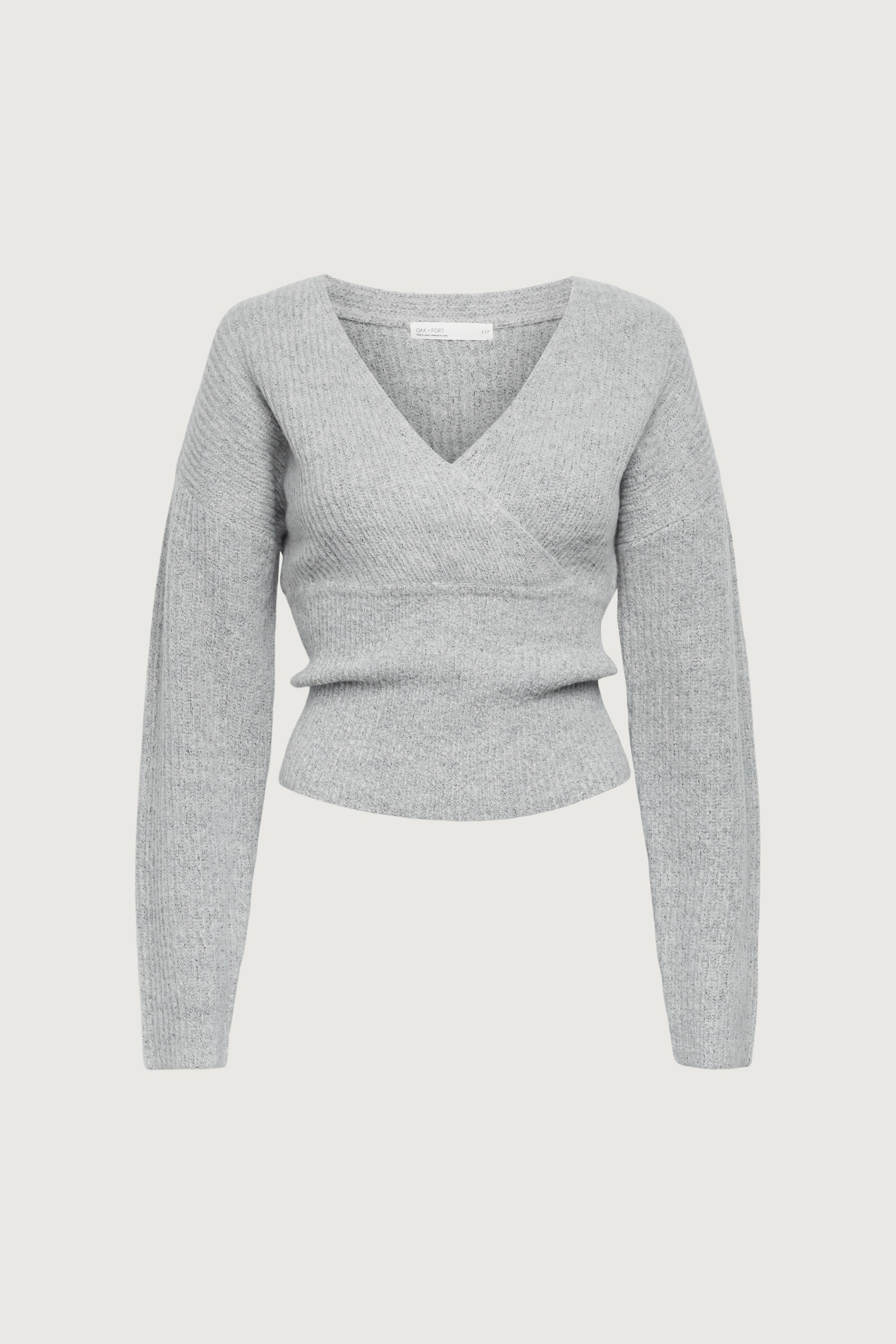 V-NECK WRAP SWEATER Manchester