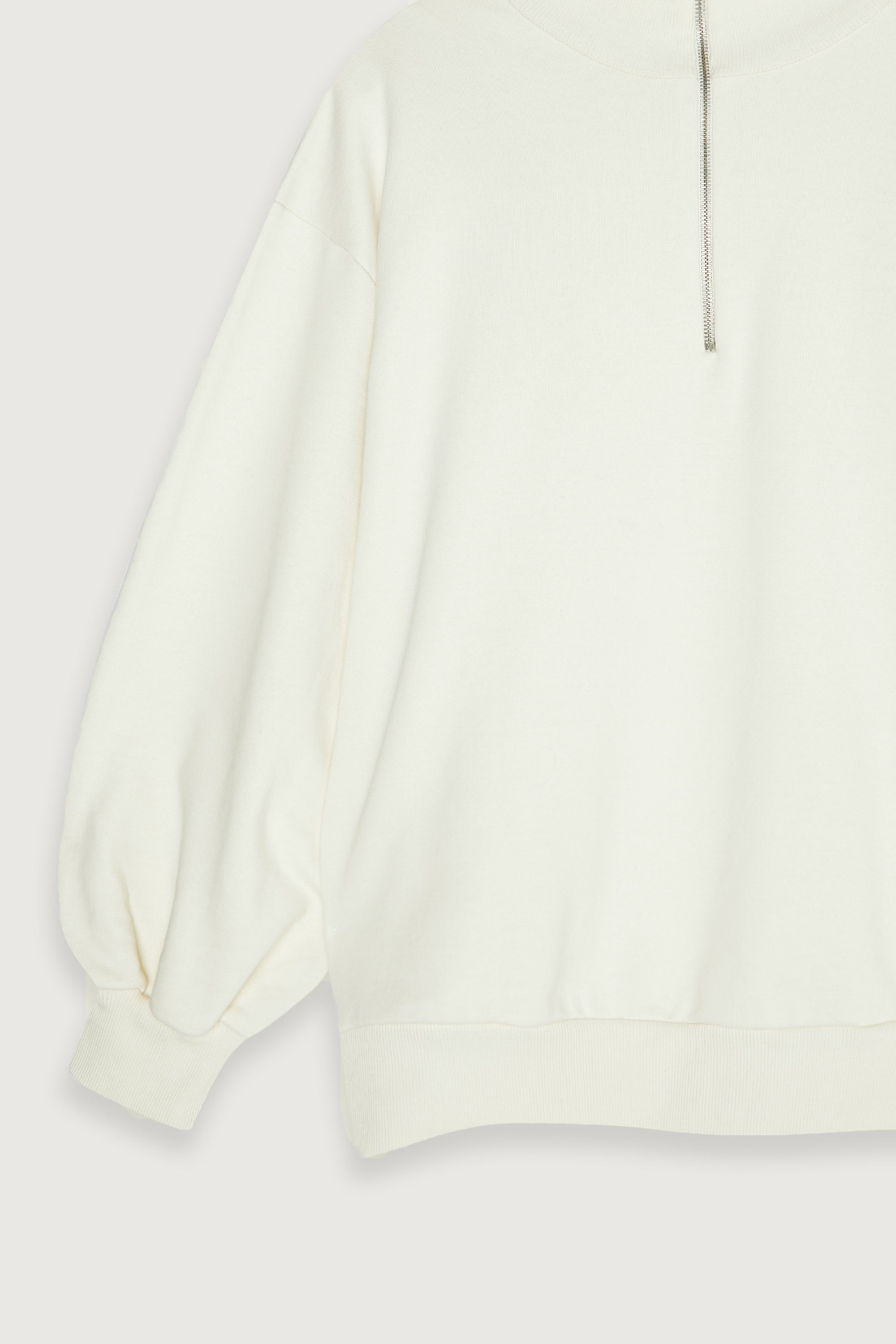 HALF ZIP OVERSIZED SWEATSHIRT Cheap Cheap Online