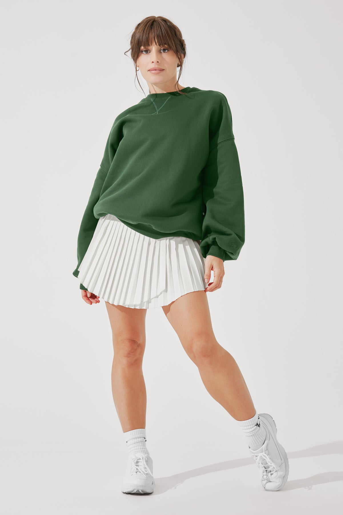 Cloud Crewneck Sweater - Fern Green Clearance Wiki