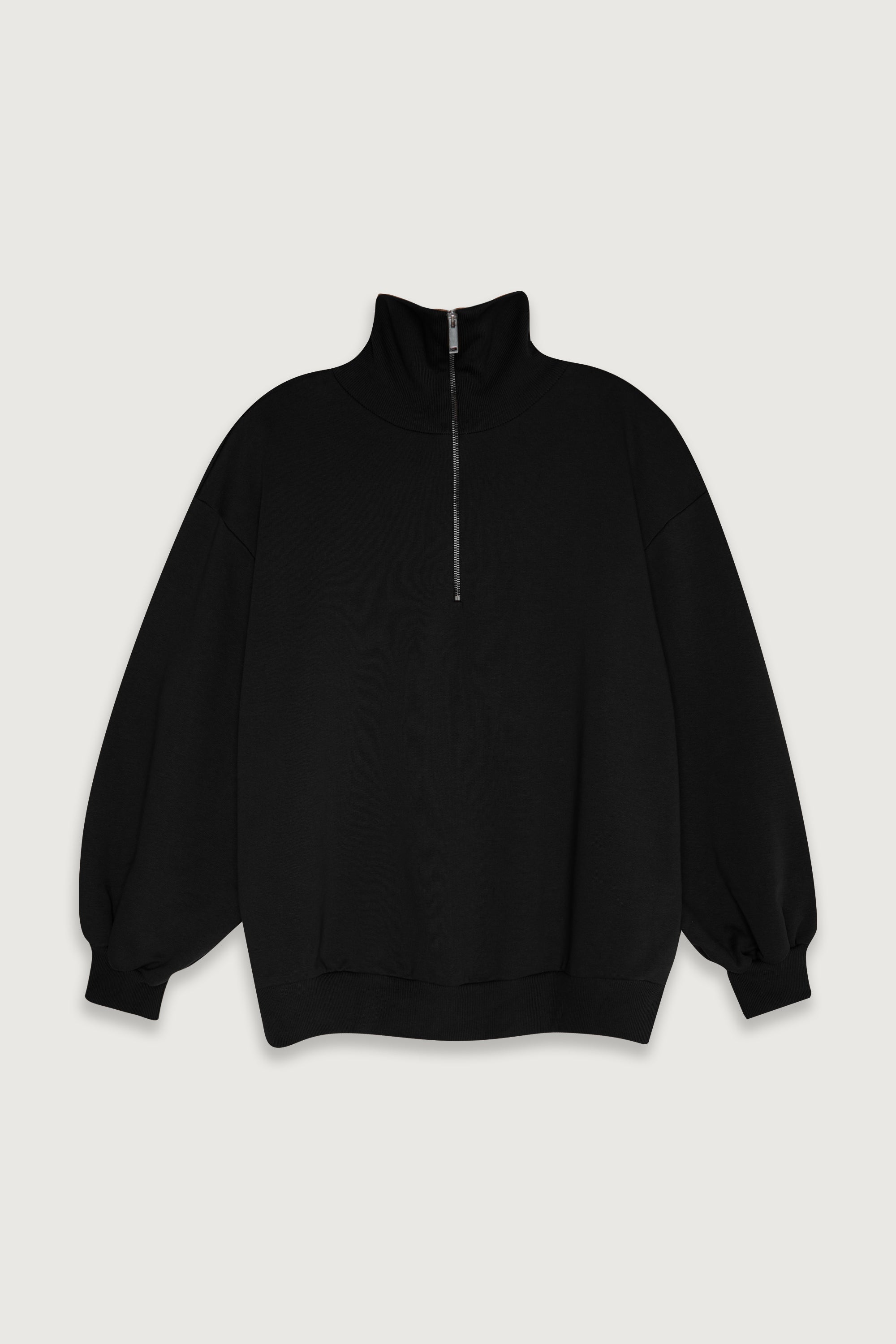 HALF ZIP OVERSIZED SWEATSHIRT Cheap Cheap Online