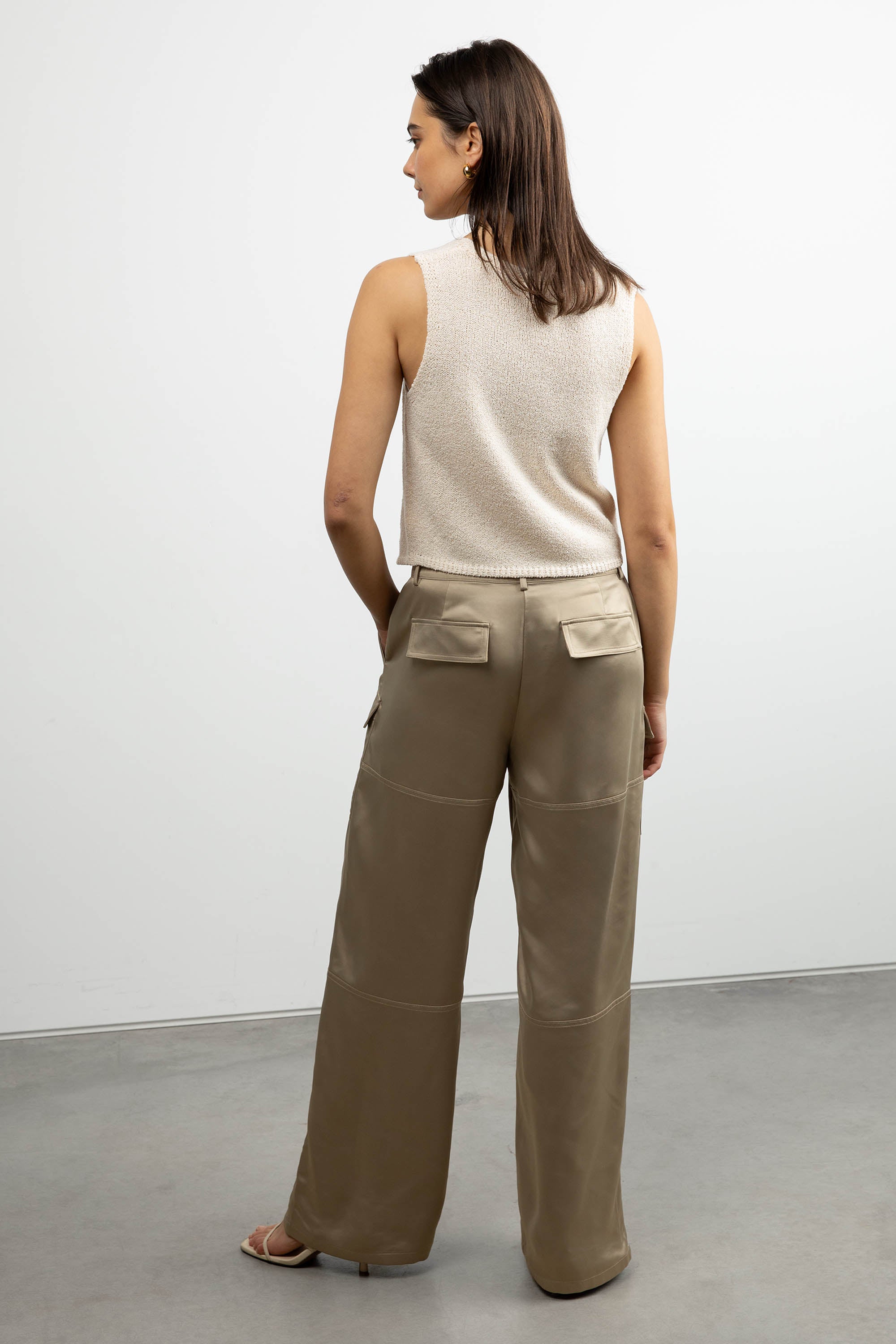 SATIN CARGO PANT 2025 New Sale Online