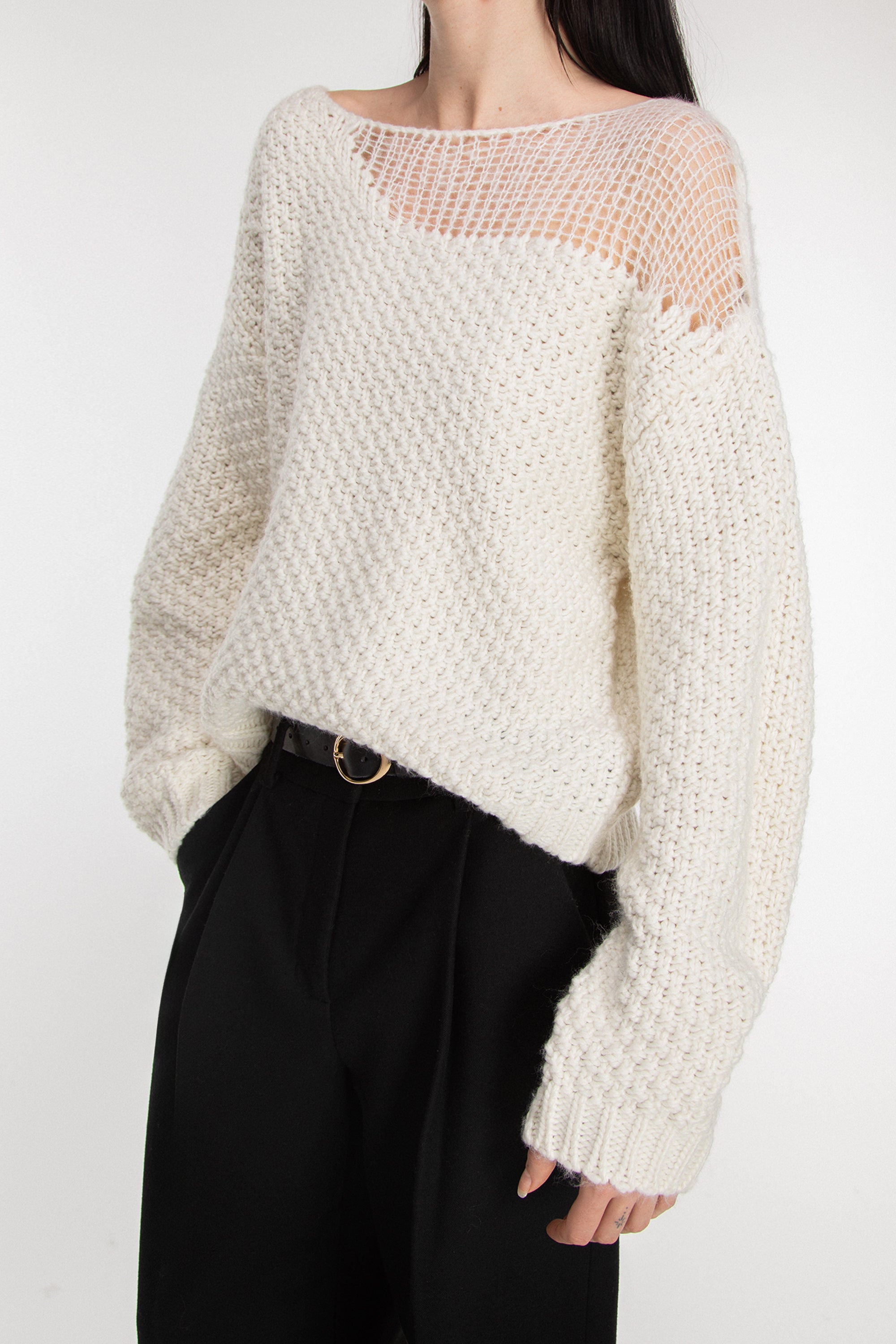 DISTRESSED DETAIL SWEATER Cheap Sale For Cheap