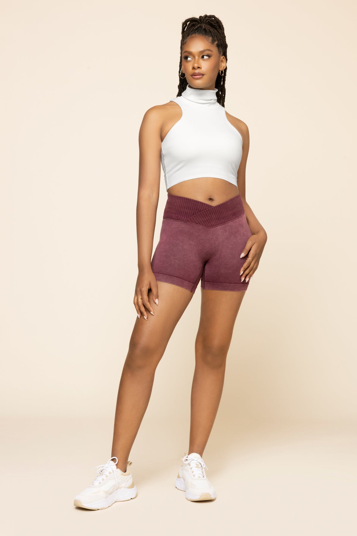 I Feel Cute Crop Top - Bright White Clearance Discounts