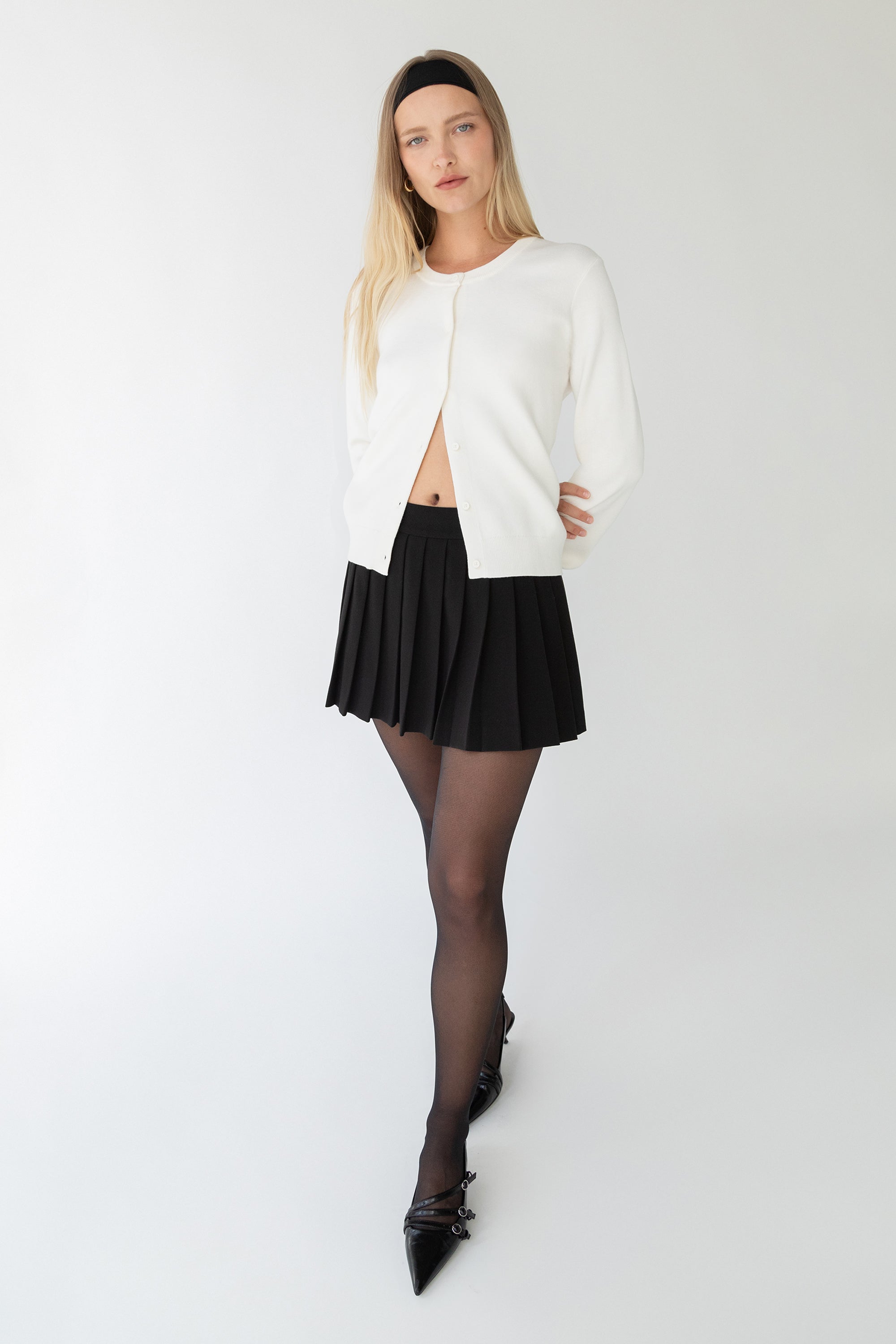 CLASSIC BUTTON FRONT CARDIGAN Cheap Buy