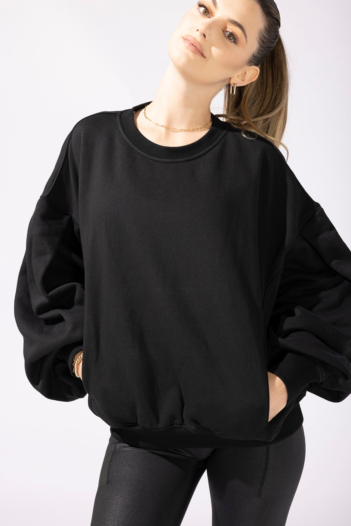 Brunch Sweater - Black 2025 New For Sale