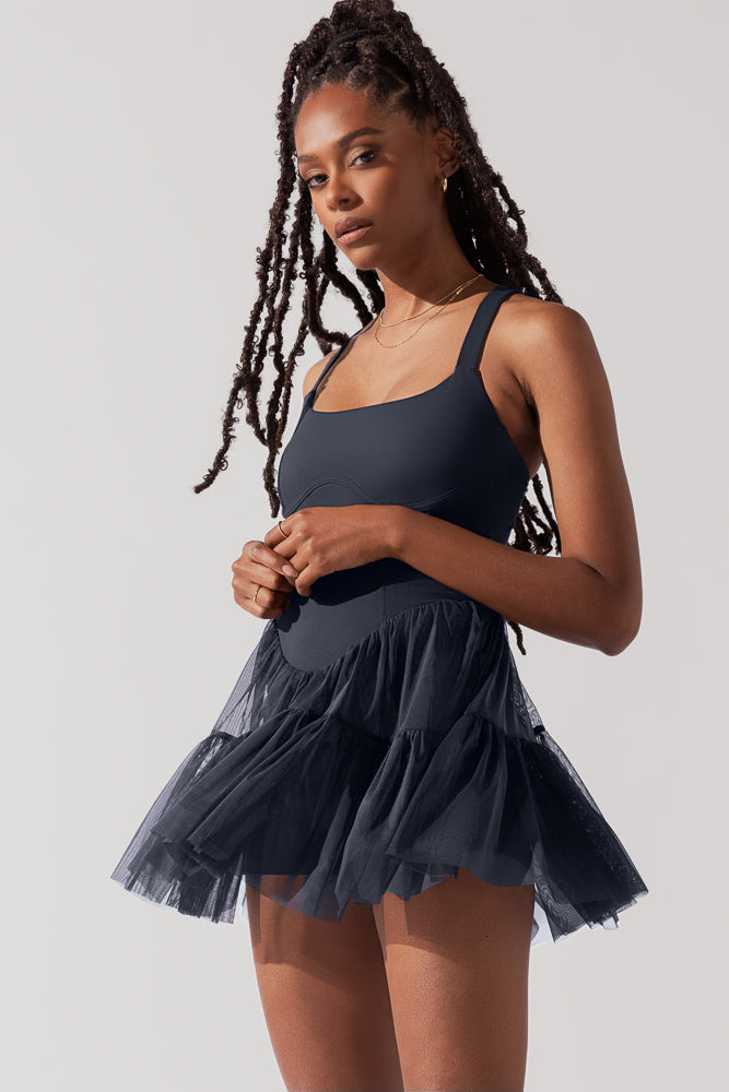 Corset Pirouette Dress - Smoky Navy Cheap Sale Manchester Great Sale