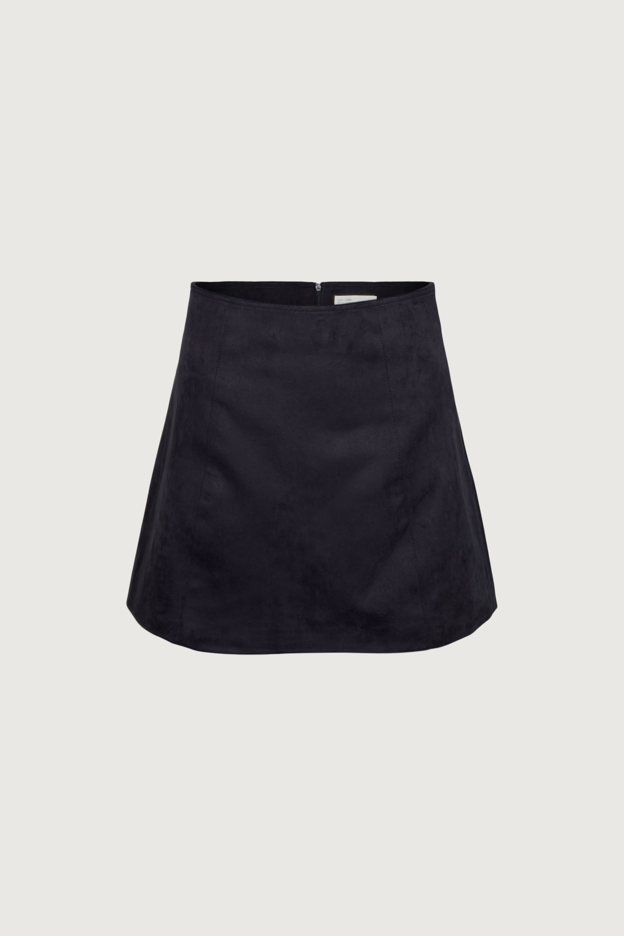 VEGAN SUEDE MINI SKIRT Discount Supply