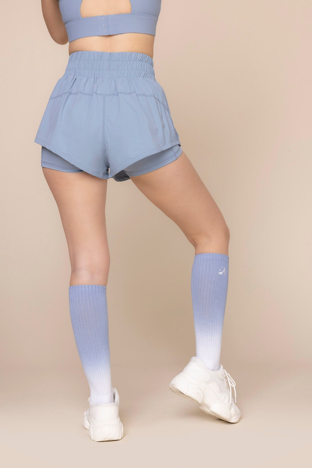 High Waisted Supershort - Blue Storm Discount Best Store To Get