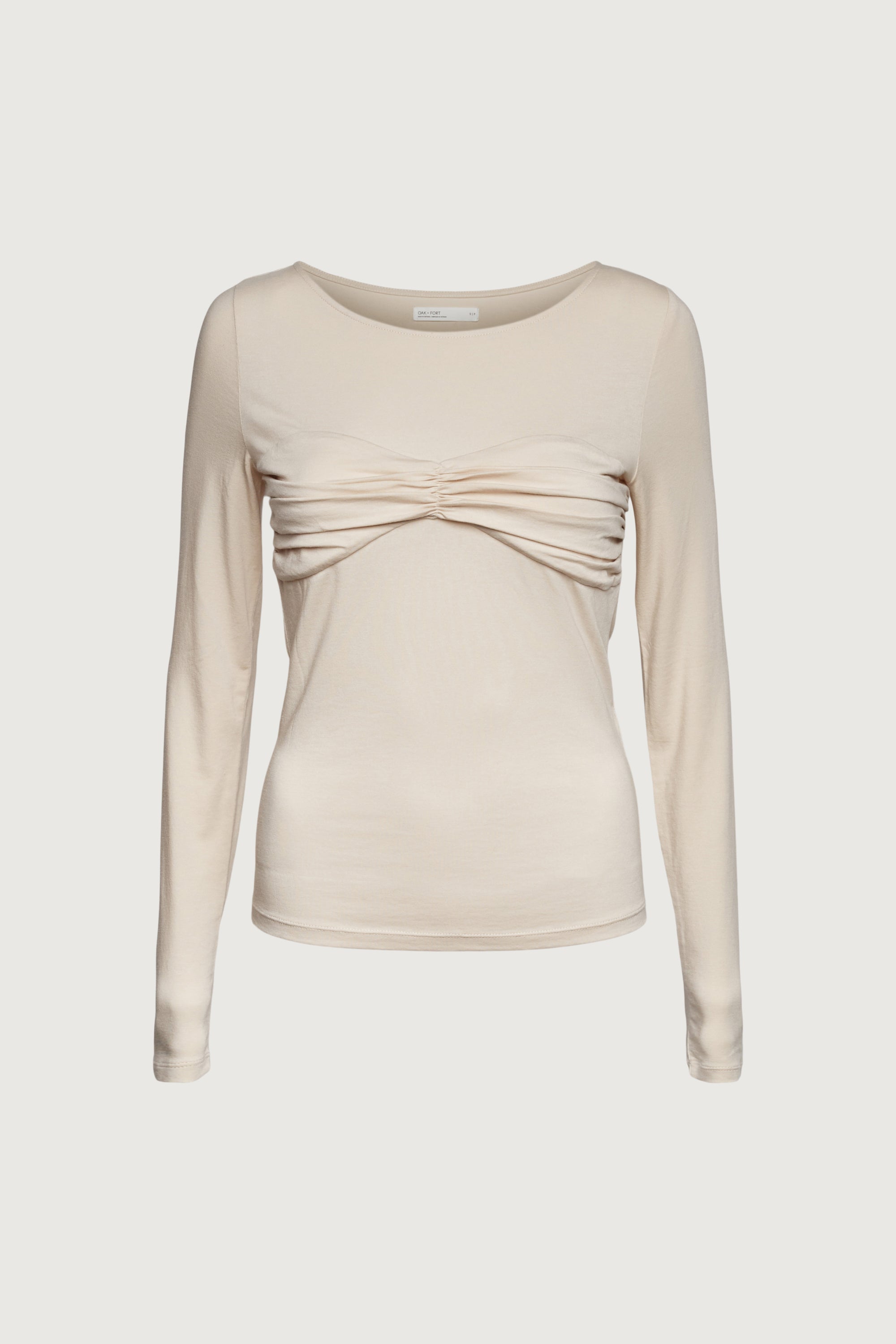 KNIT LONG SLEEVE TOP WITH RUCHED BRALETTE Eastbay Online