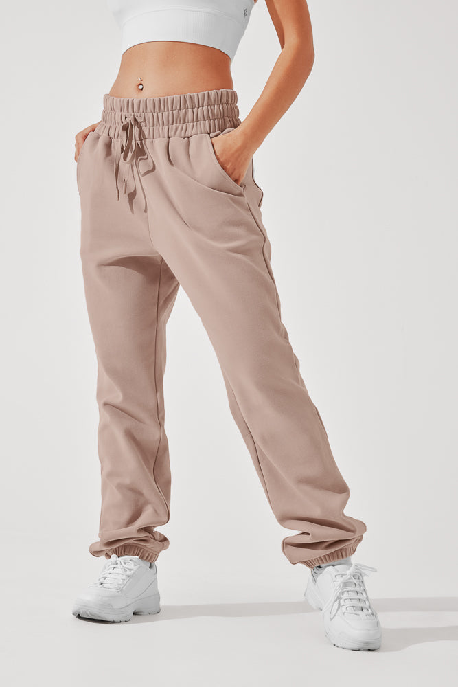 Ooey Gooey Sweatpant - Soft Beige Sale 100% Original