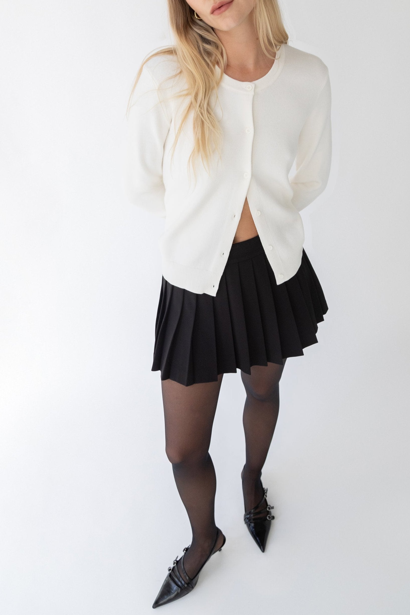 CLASSIC BUTTON FRONT CARDIGAN Cheap Buy